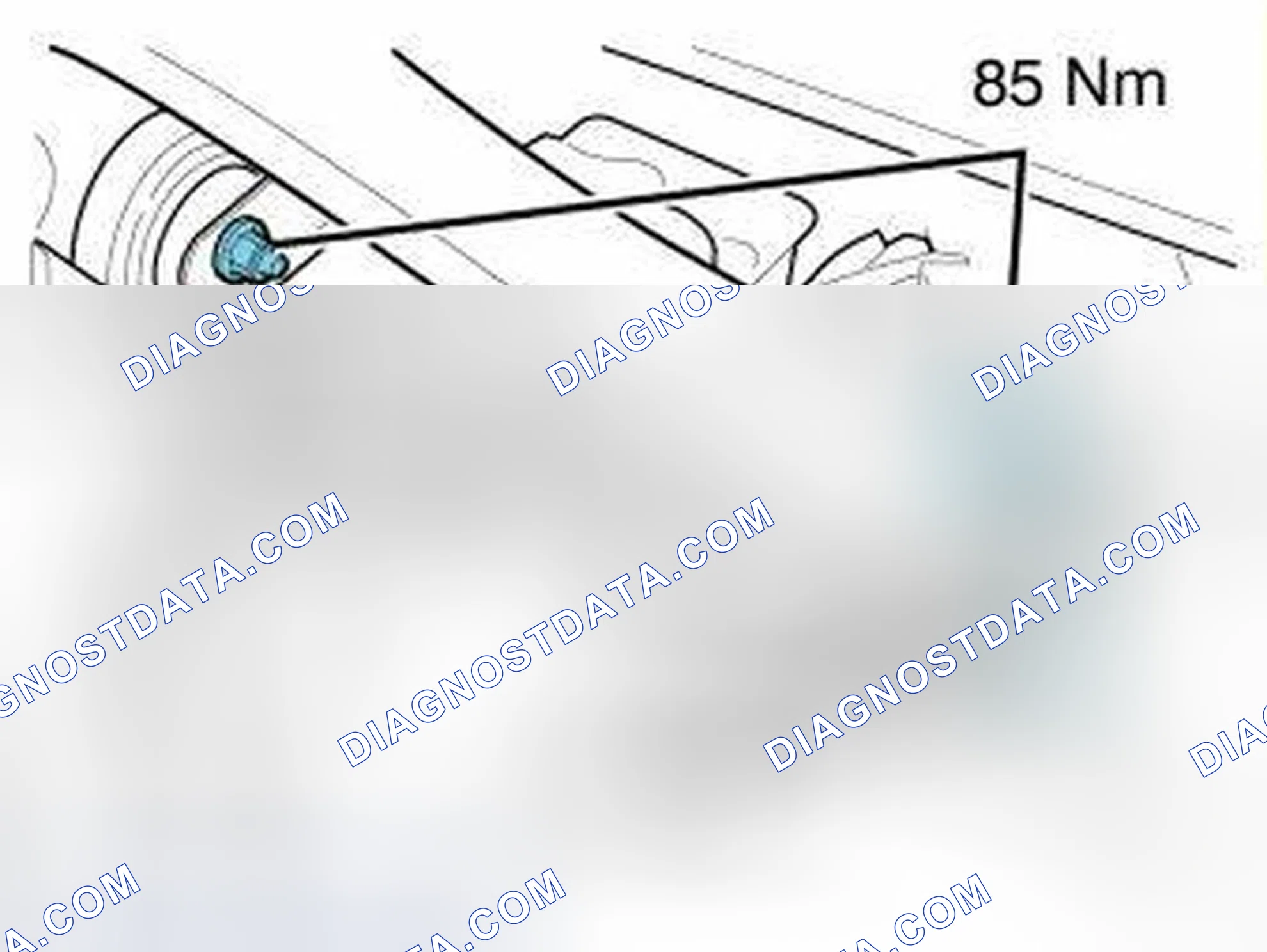 Scheme 163: Installing the torque rod