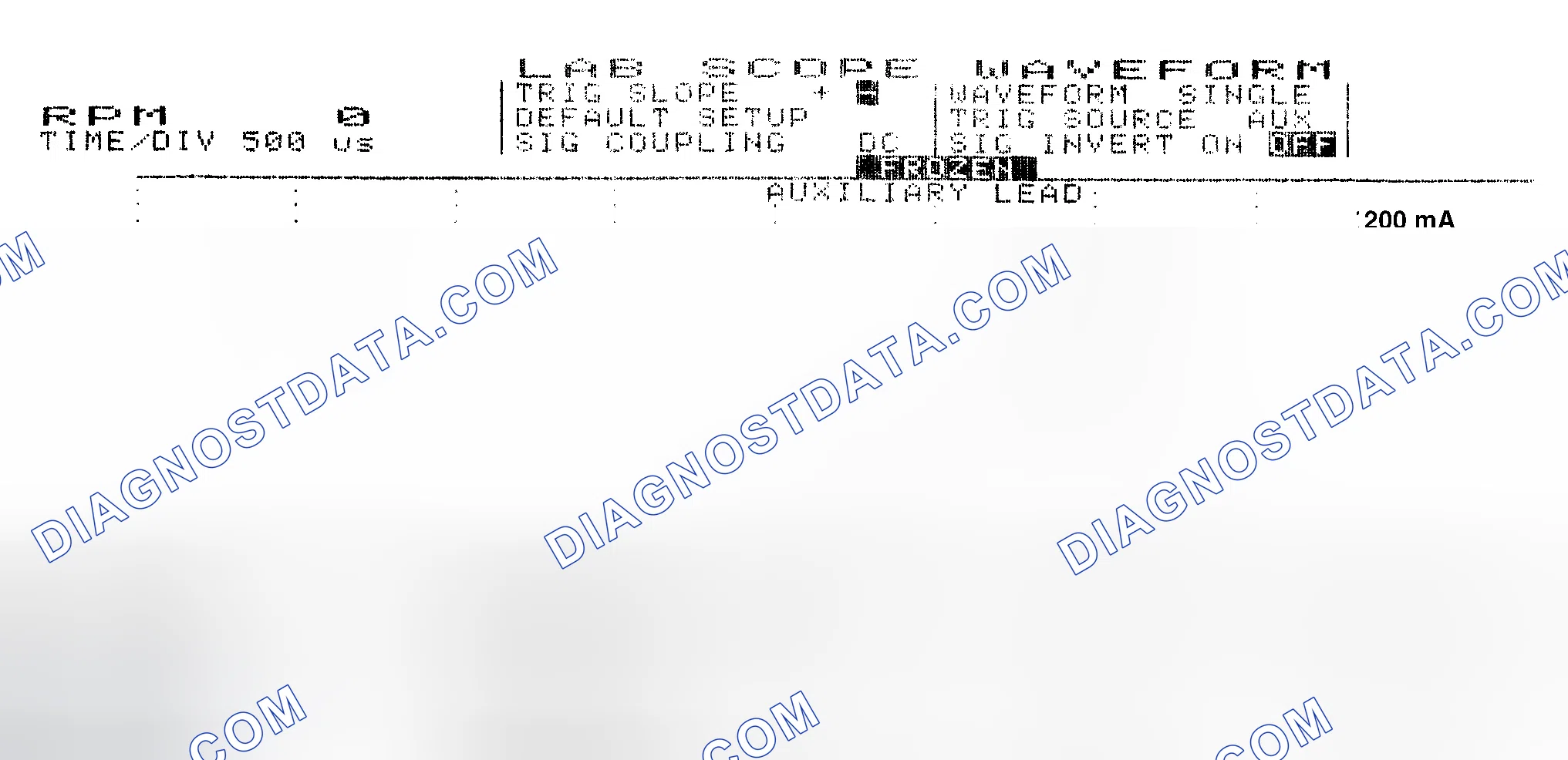 Scheme 17: Single Injector w/Normal Current Flow - Current Pattern