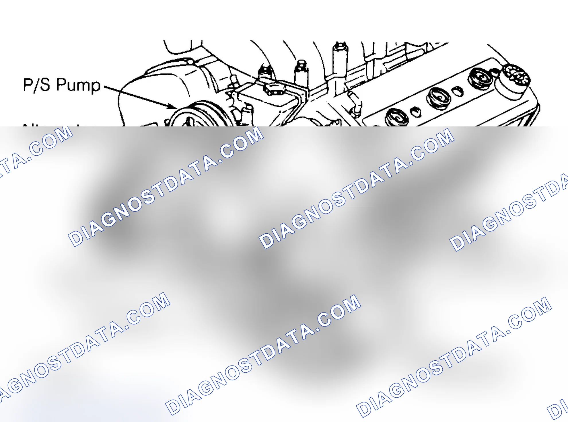 Scheme 10: SERPENTINE BELT ROUTING (3.4L)