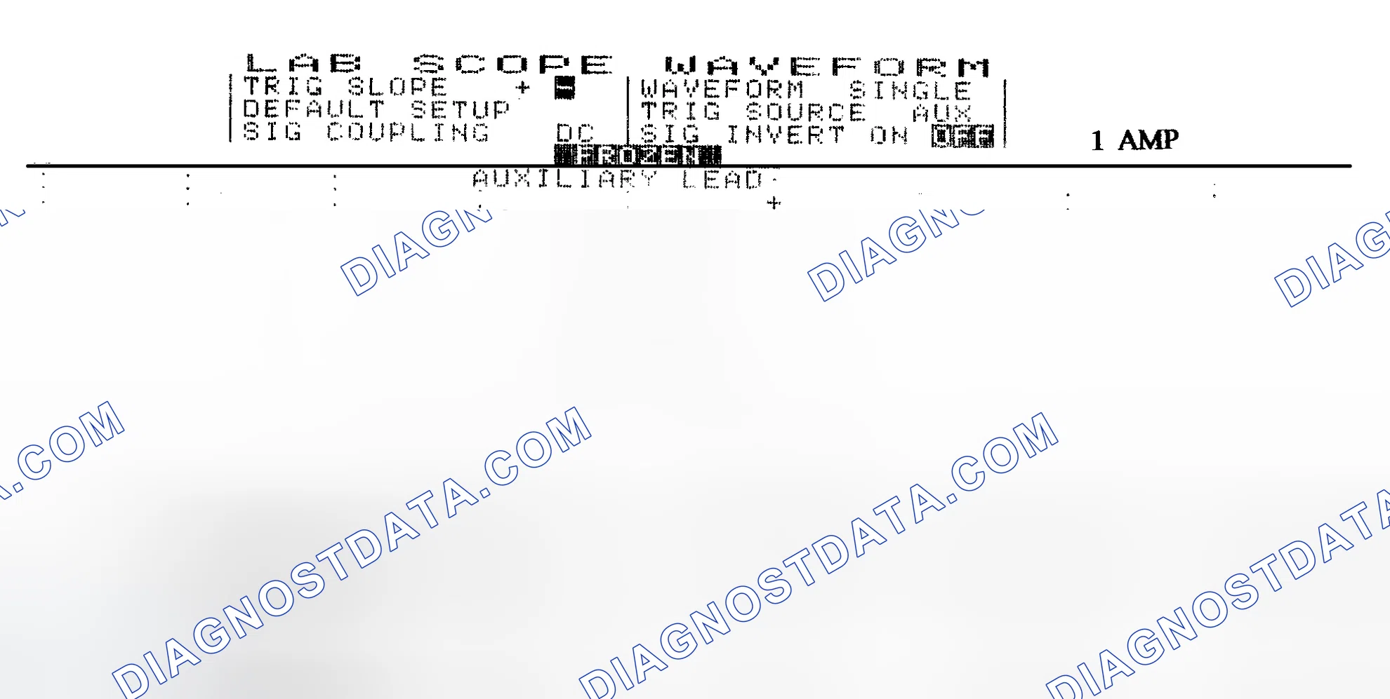 Scheme 20: Single Injector w/Normal Current Flow - Current Pattern