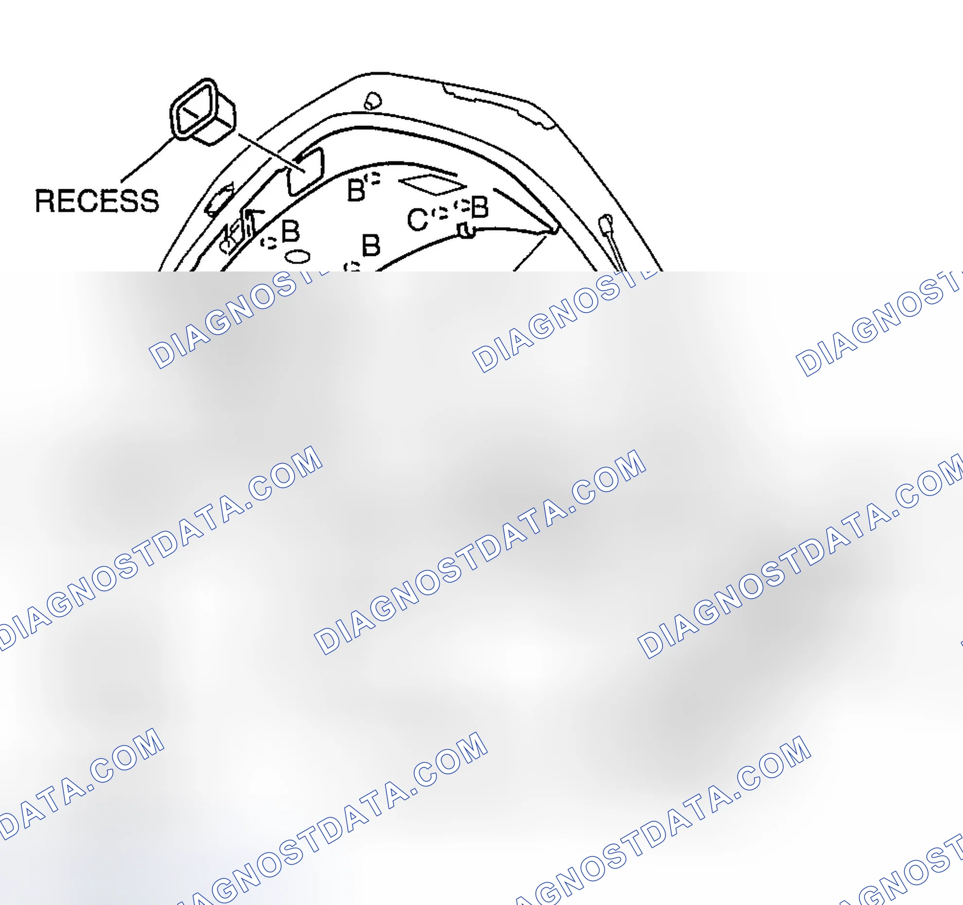Scheme 84: LIFTGATE LOWER TRIM REMOVAL/INSTALLATION