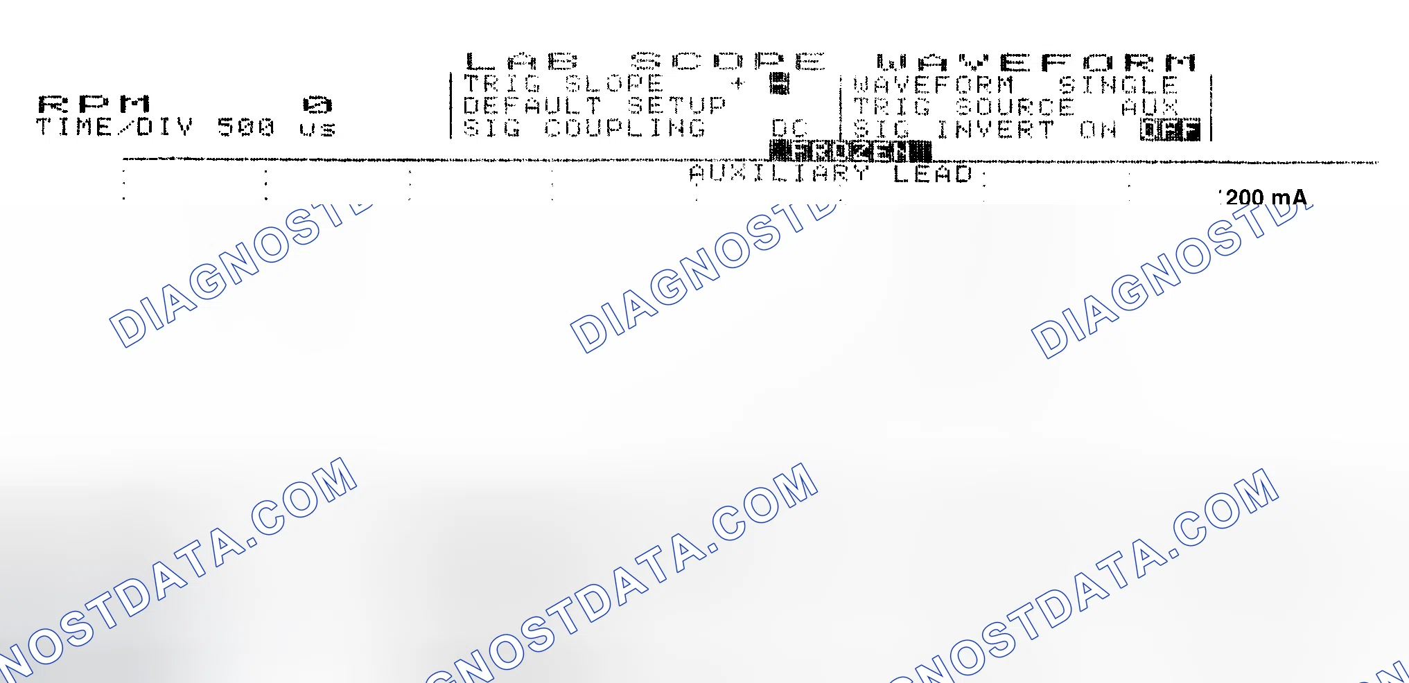 Scheme 17: Single Injector w/Normal Current Flow - Current Pattern