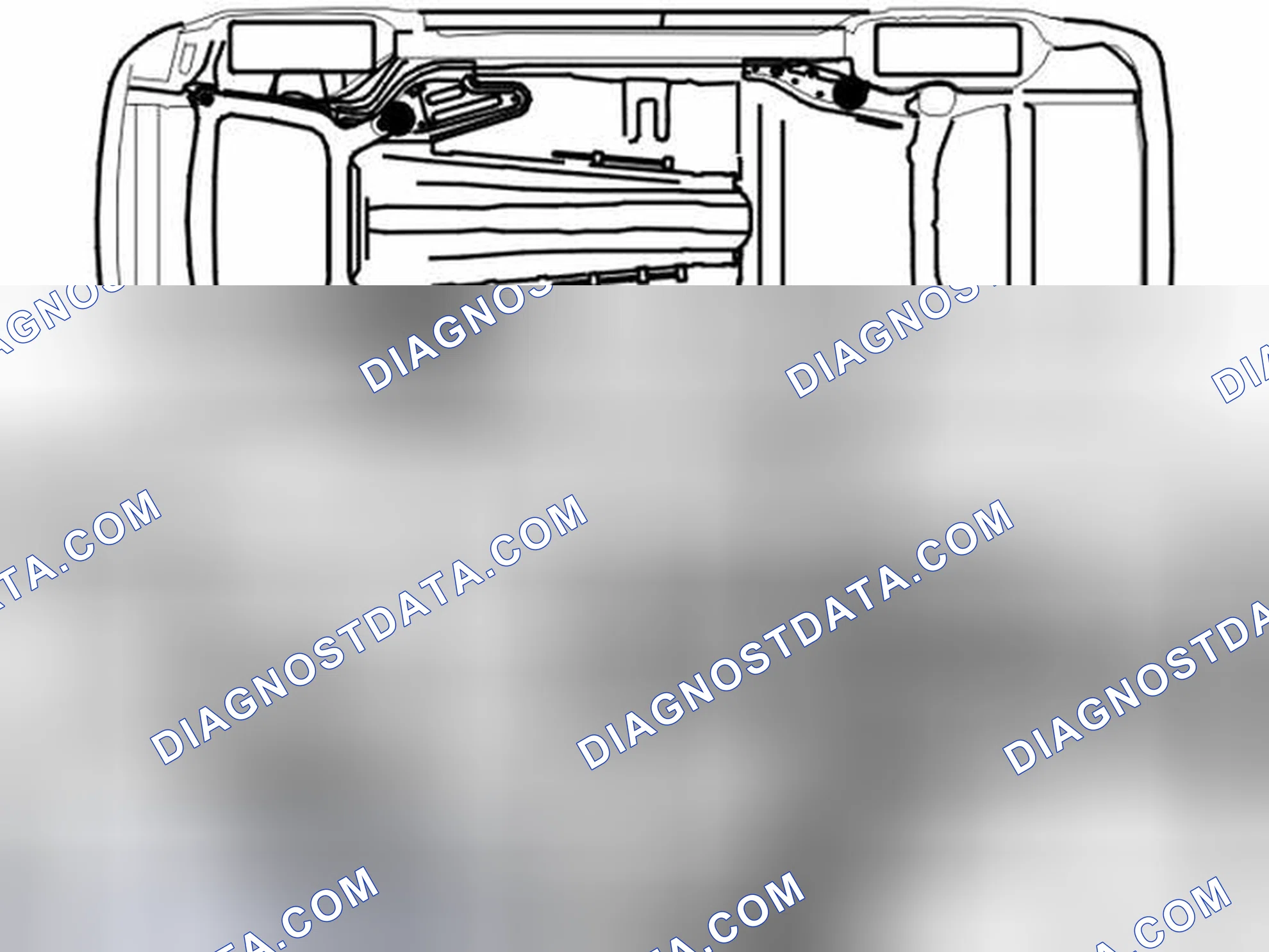 Scheme 1: Vehicle lifting points, alternative A