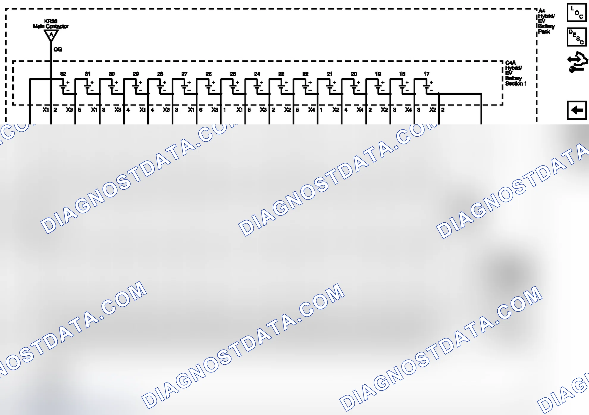 Scheme 253: Hybrid Battery Pack Monitoring Wiring Schematics