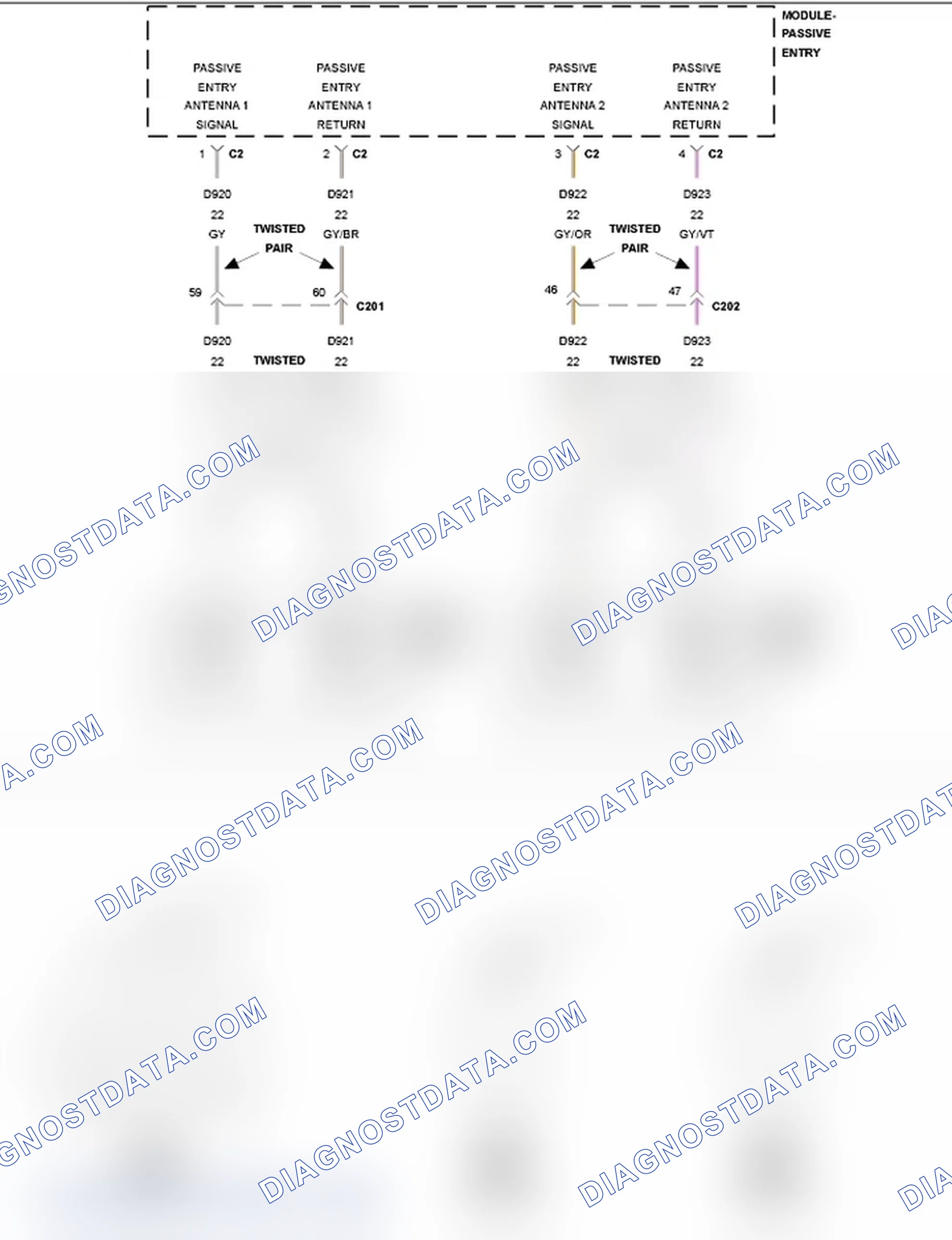 Scheme 1: B1A71-01-PASSIVE ENTRY ANTENNA 1 - GENERAL ELECTRICAL FAILURE