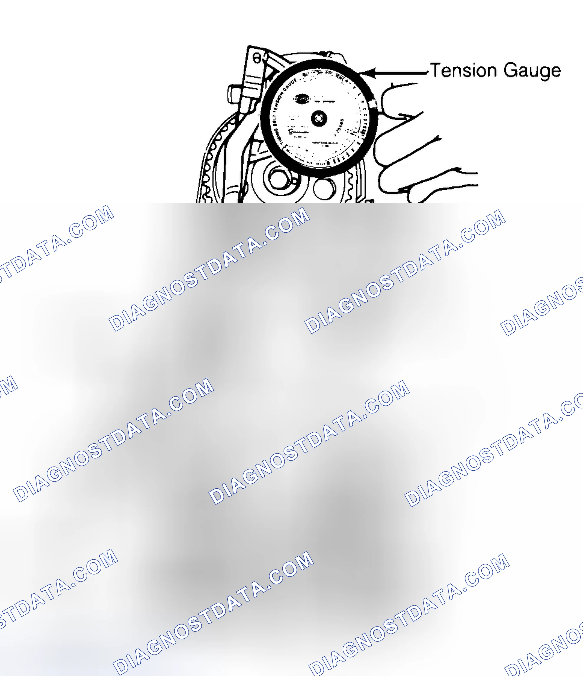 Scheme 3: Adjusting Typical Timing Belt Tension
