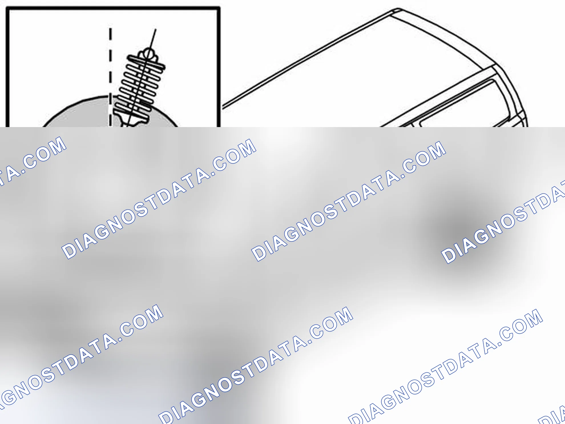 Scheme 50: Checking the caster angle, front