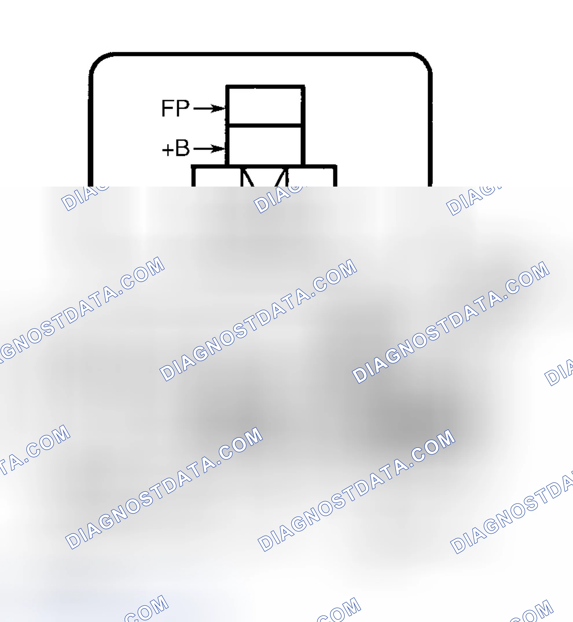 Scheme 19: Checking Fuel Pump Operation By Applying Battery Voltage To Fuel Pump (Camry)