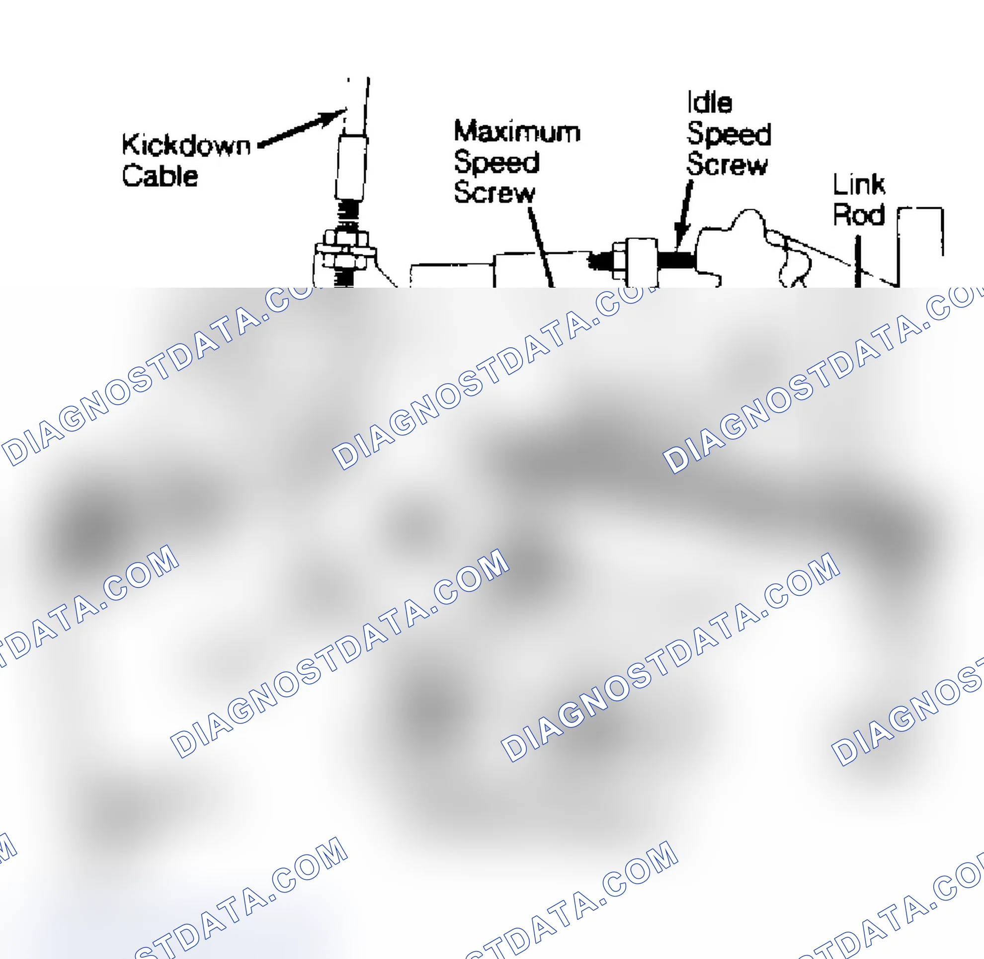 Scheme 13: ADJUSTING IDLE SPEED - DIESEL
