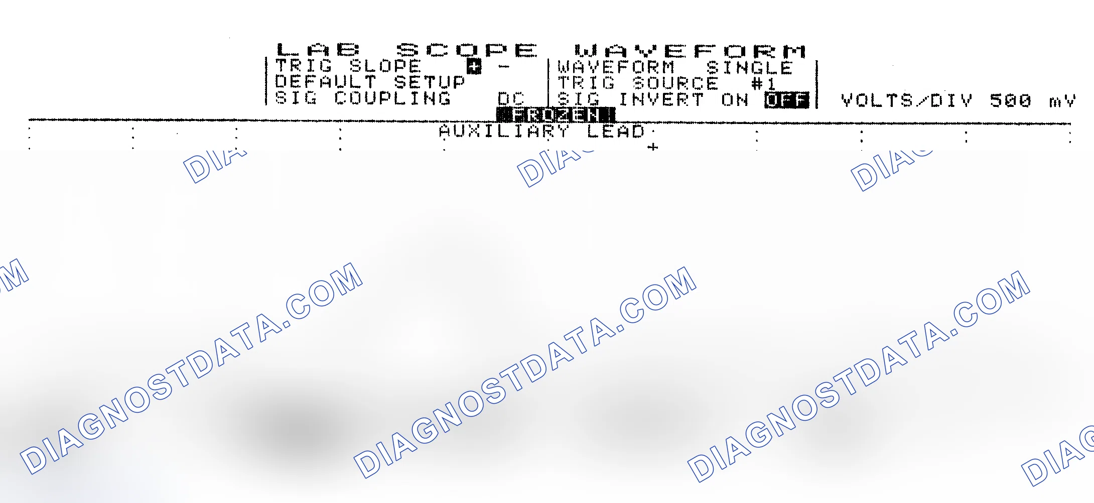 Scheme 10: Single Injector w/Excessive Current Flow - Current Pattern
