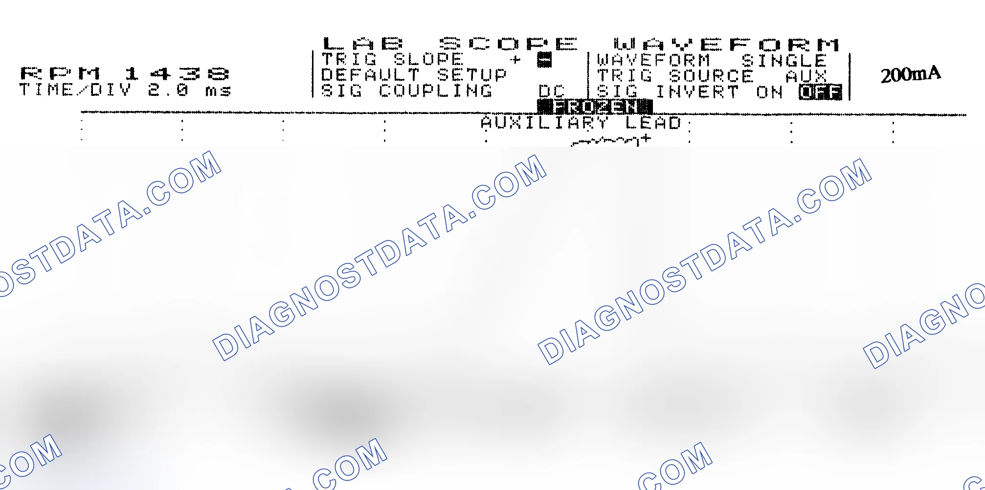 Scheme 15: Single Injector w/Normal Current Flow - Current Pattern