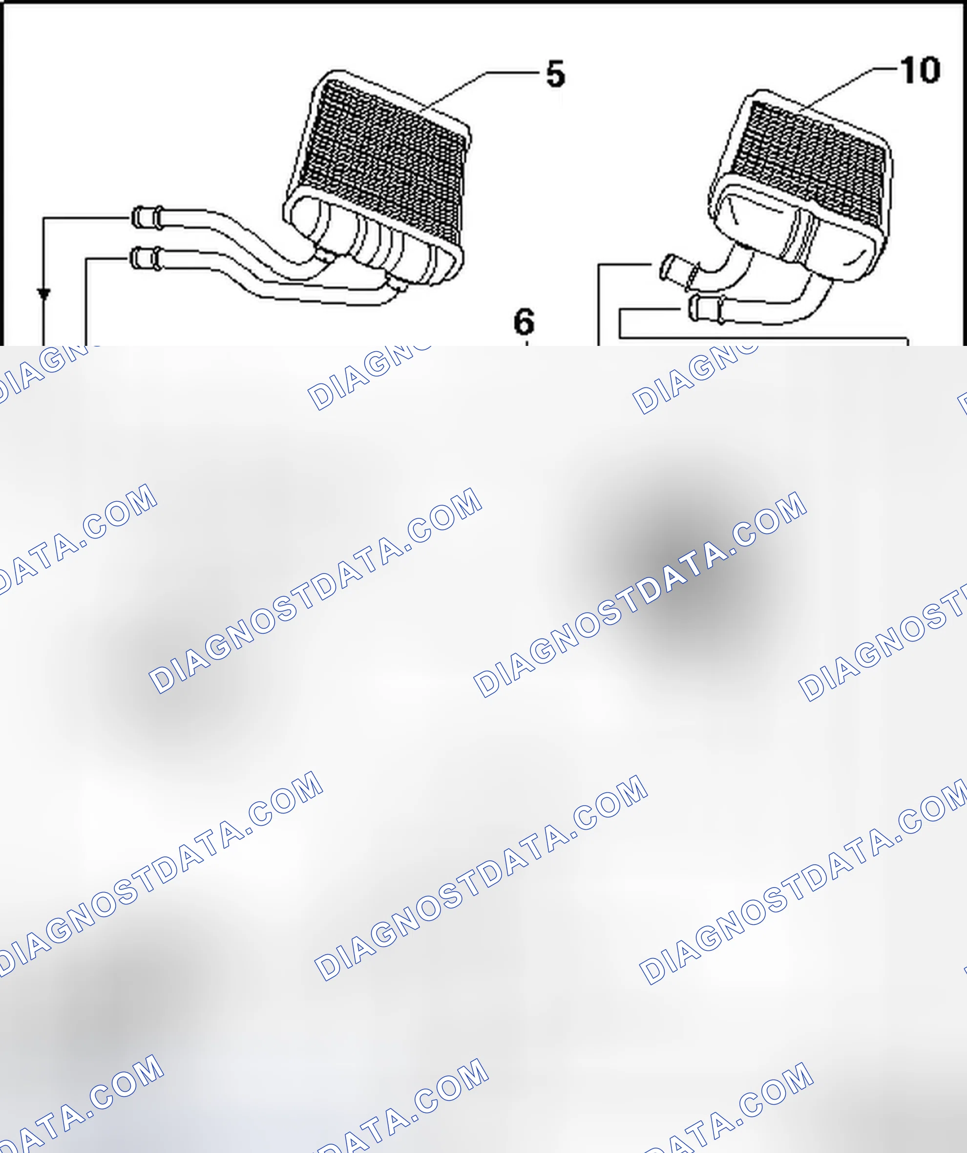 Scheme 21: INCORPORATION OF FRONT HVAC SYSTEM INTO COOLING CIRCUIT