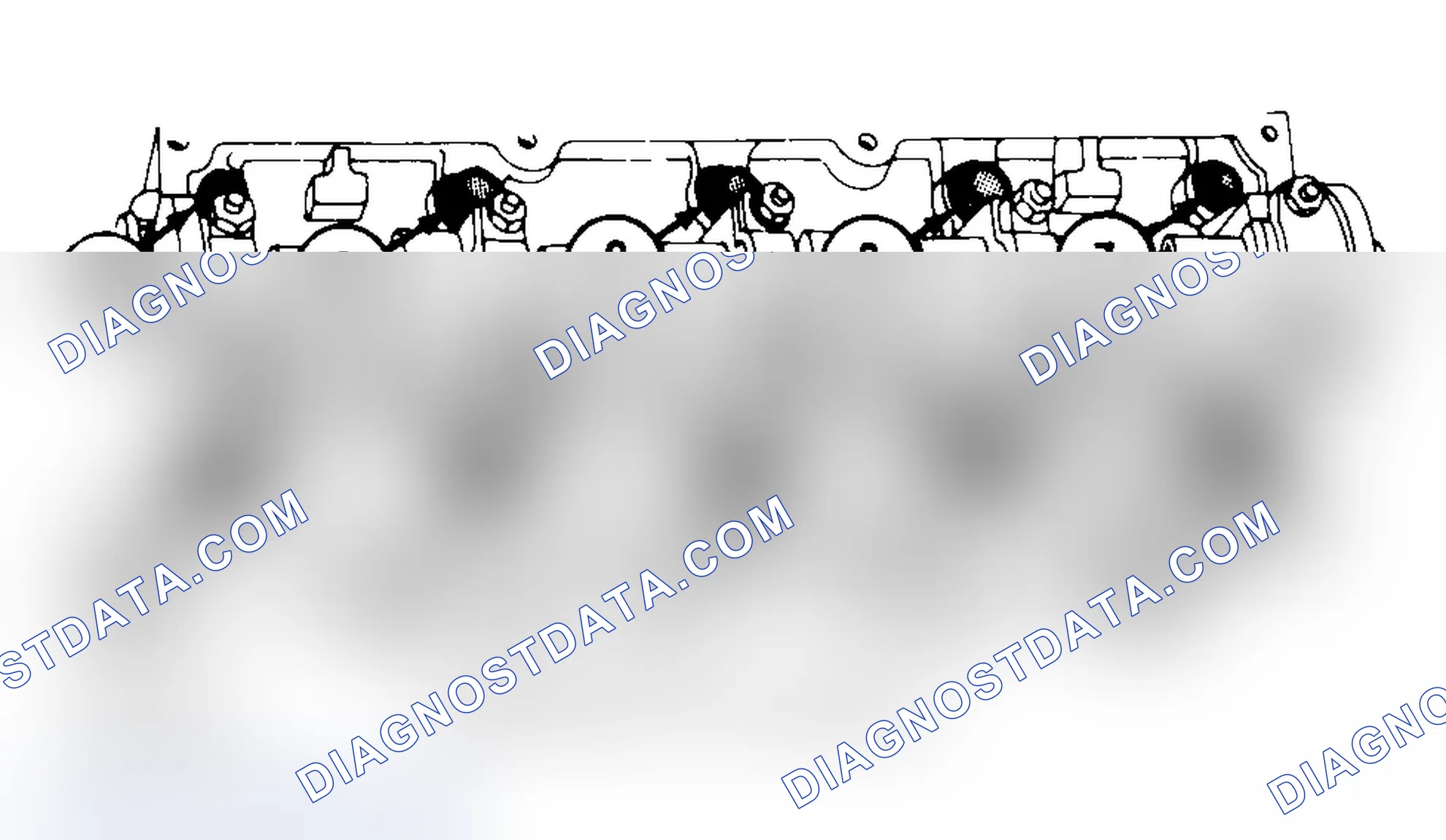 Scheme 3: Typical Cylinder Head Tightening or Loosening Sequence