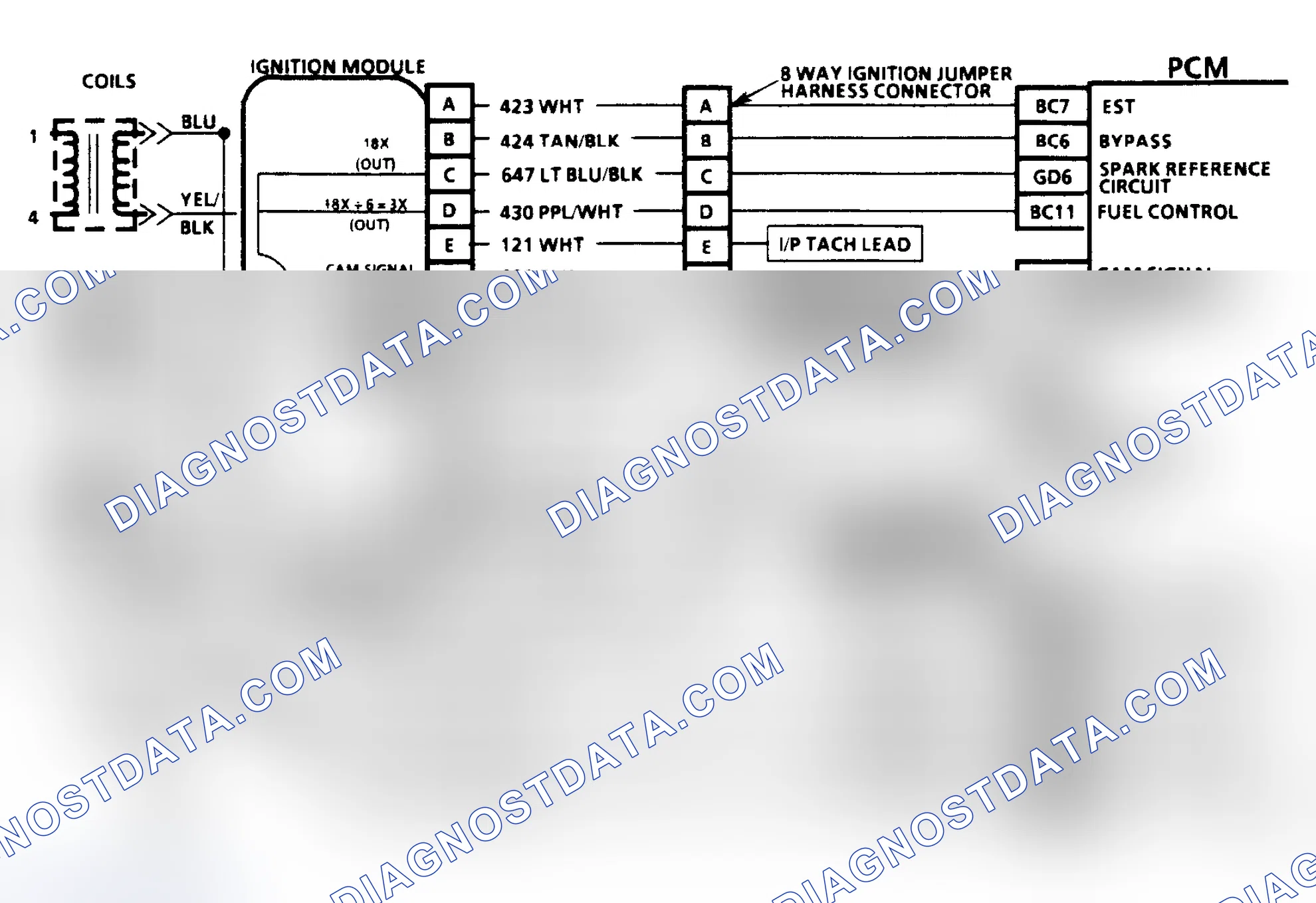 Scheme 170: Ignition System (3.8L)