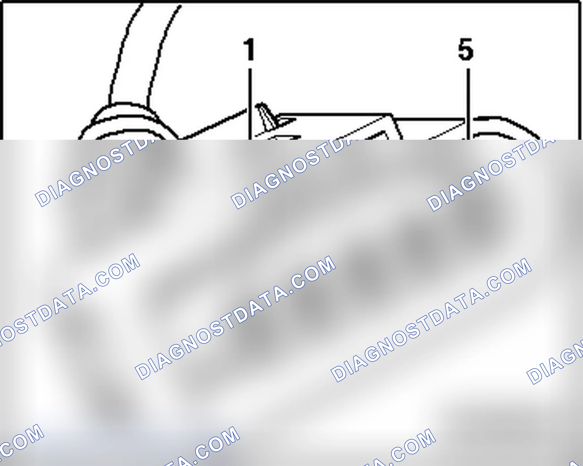 Scheme 5: FUEL LEVEL SENSOR CONNECTOR ASSIGNMENT