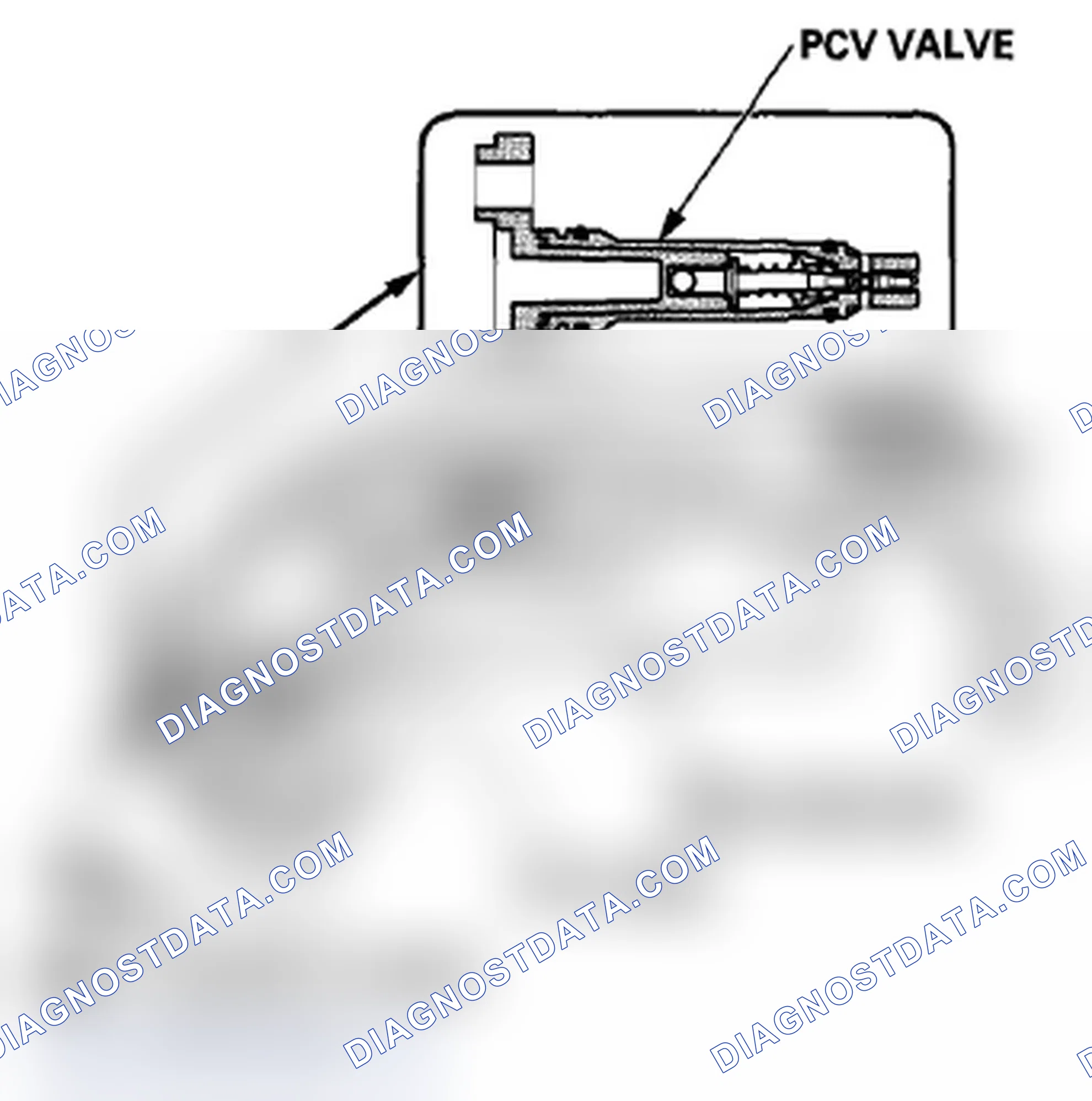 Scheme 165: Positive Crankcase Ventilation (PCV) System