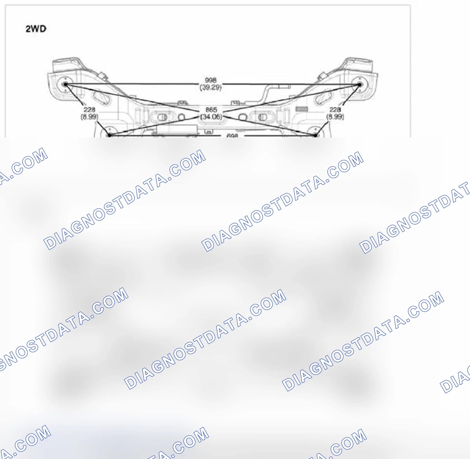 Scheme 36: Rear Cross Member