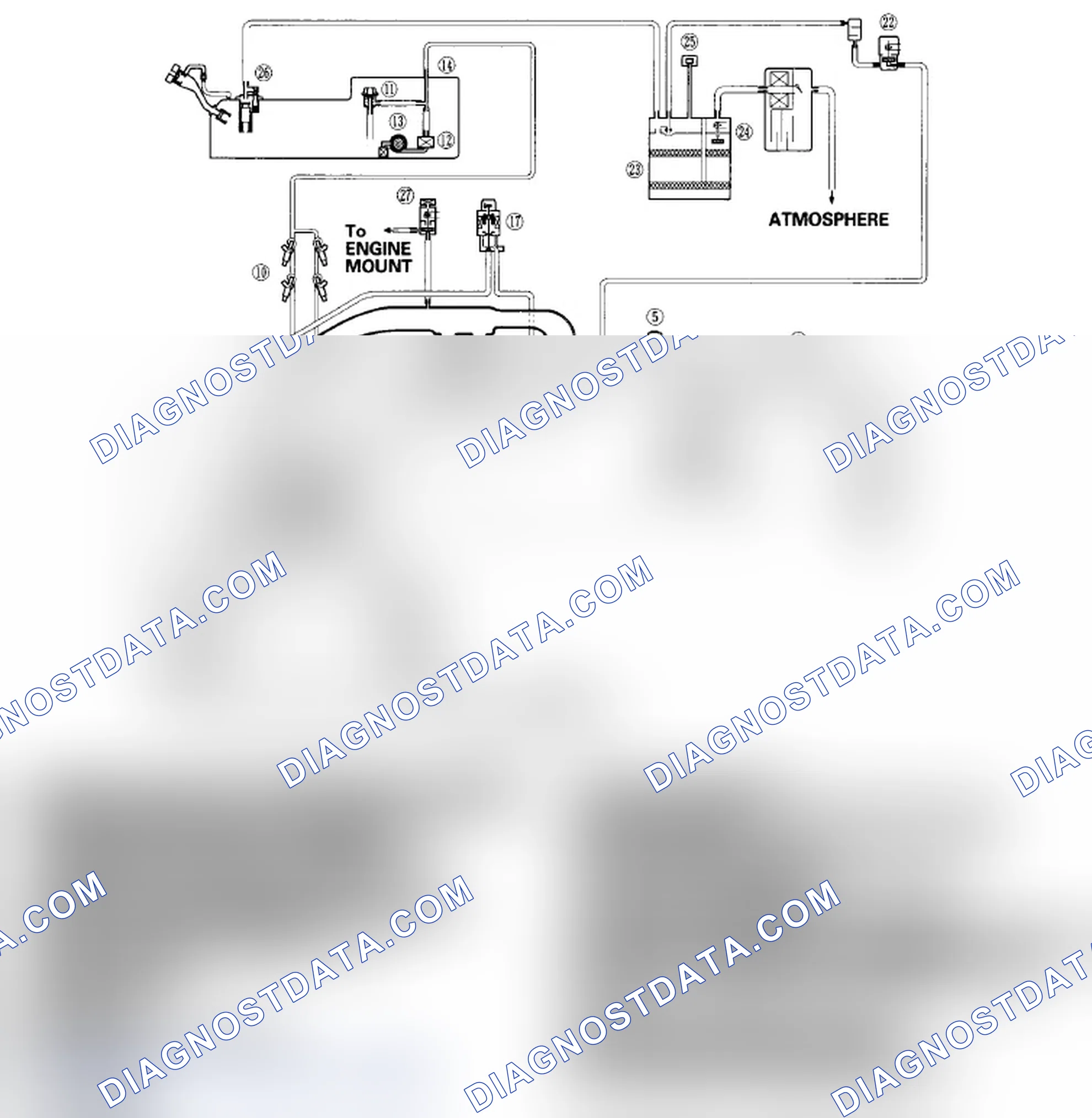 Scheme 274: Fuel and Emissions Systems Diagram