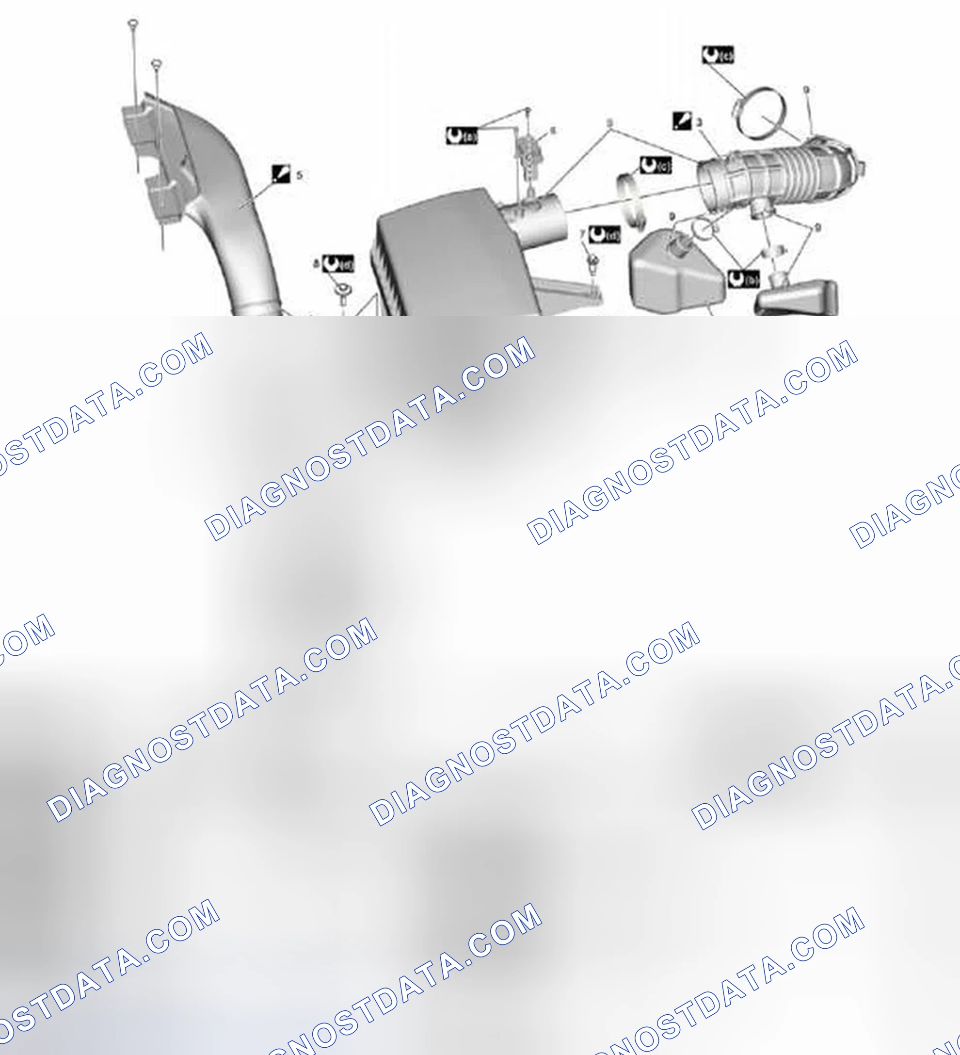 Scheme 9: Air Cleaner Components