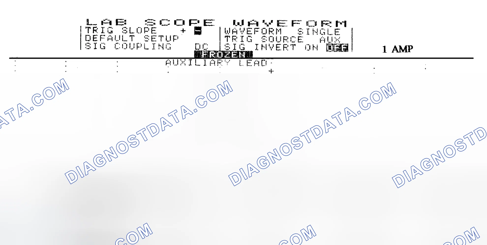 Scheme 20: Single Injector w/Normal Current Flow - Current Pattern