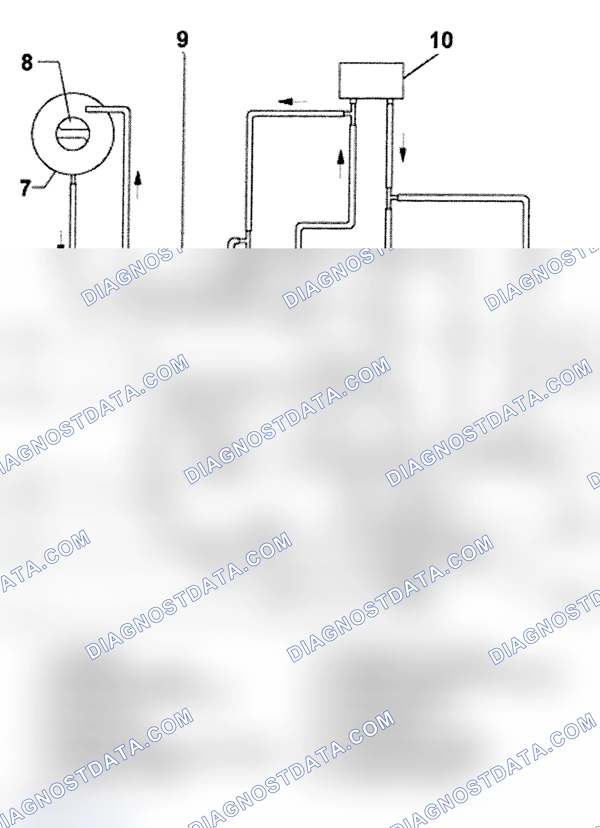 Scheme 5: Cooling System Components (3.2L V6 Engine Code BHE)