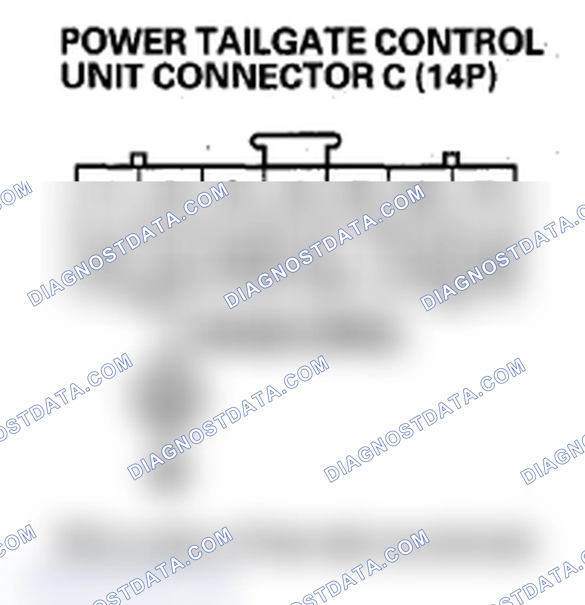 Scheme 180: DTC B1376: Tailgate Outer Handle Switch Circuit Malfunction