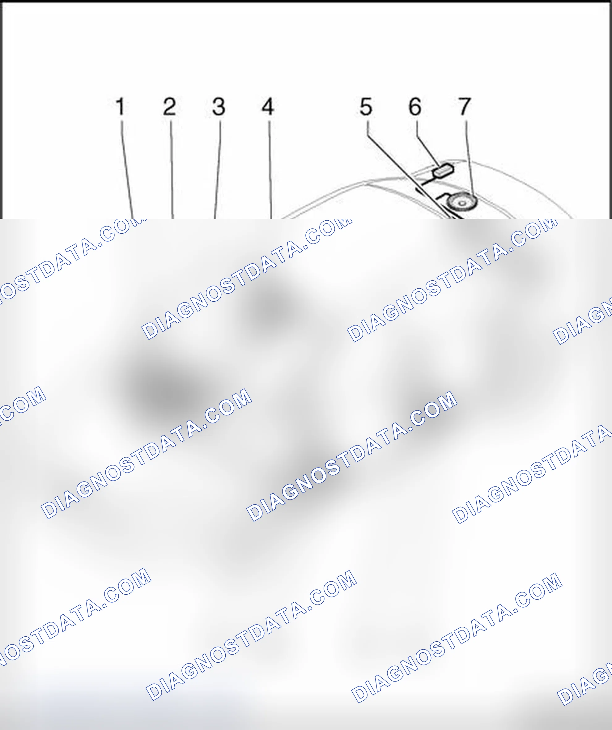 Scheme 27: Total overview - Sedan component locations