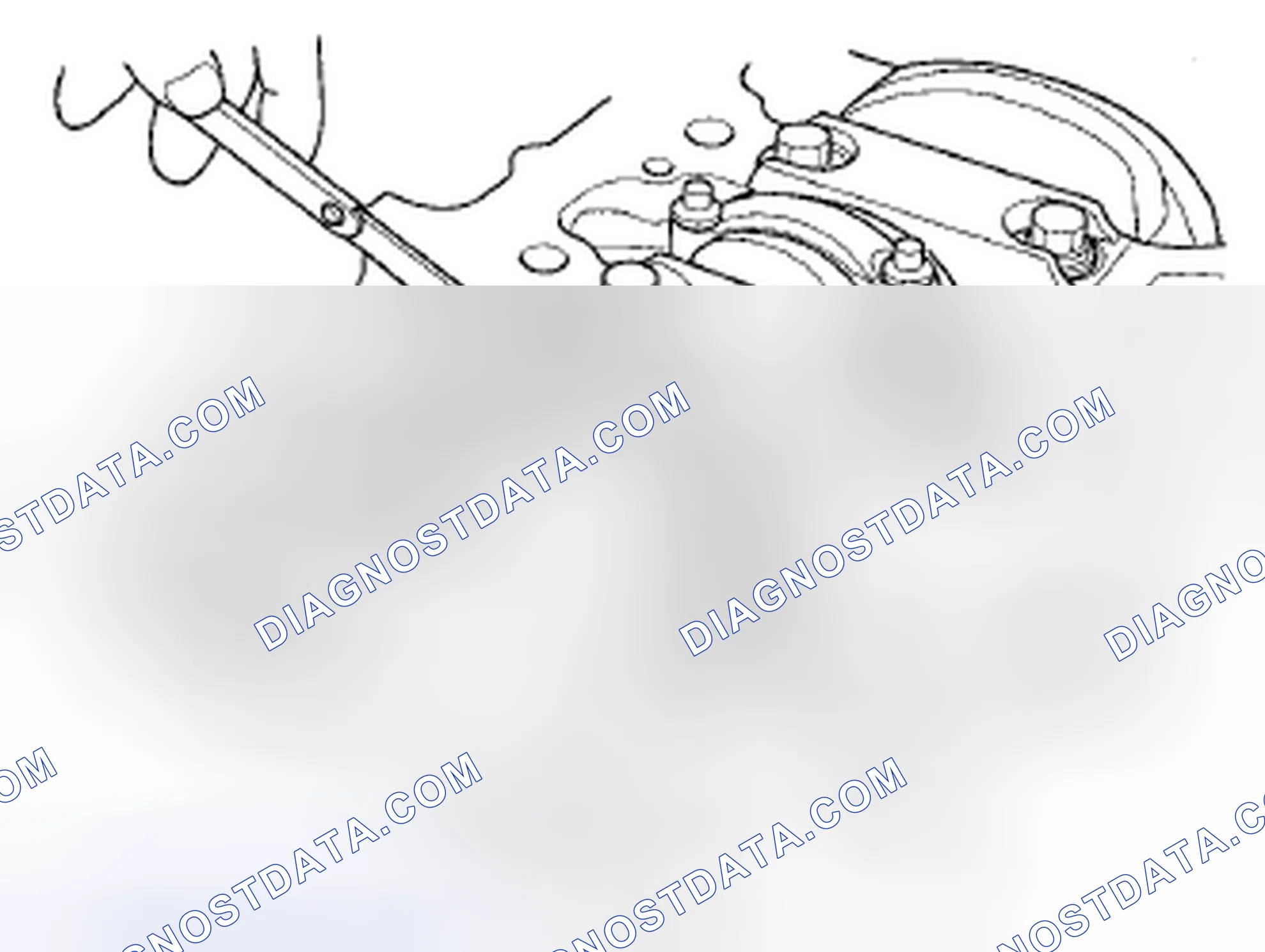 Scheme 340: Connecting Rod and Crankshaft End Play Inspection