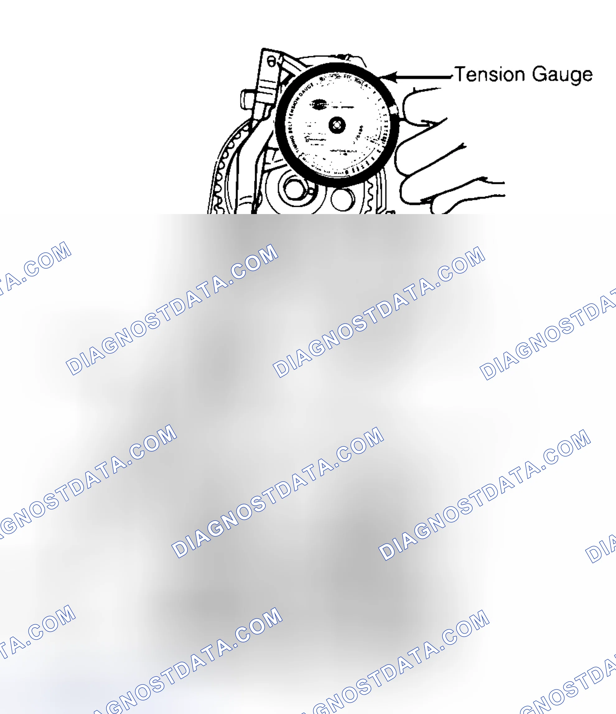 Scheme 3: Adjusting Typical Timing Belt Tension