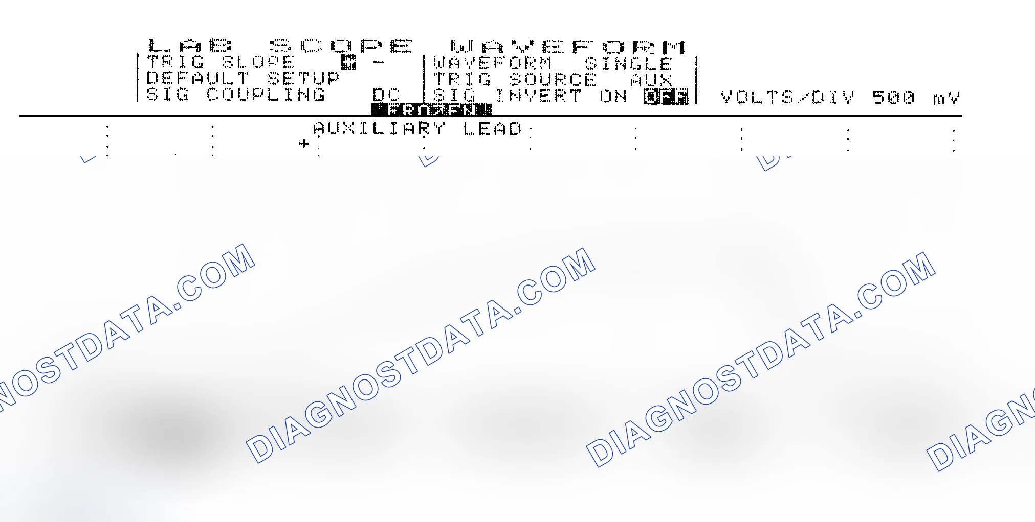 Scheme 14: Single Injector w/Excessive Current Flow - Current Pattern