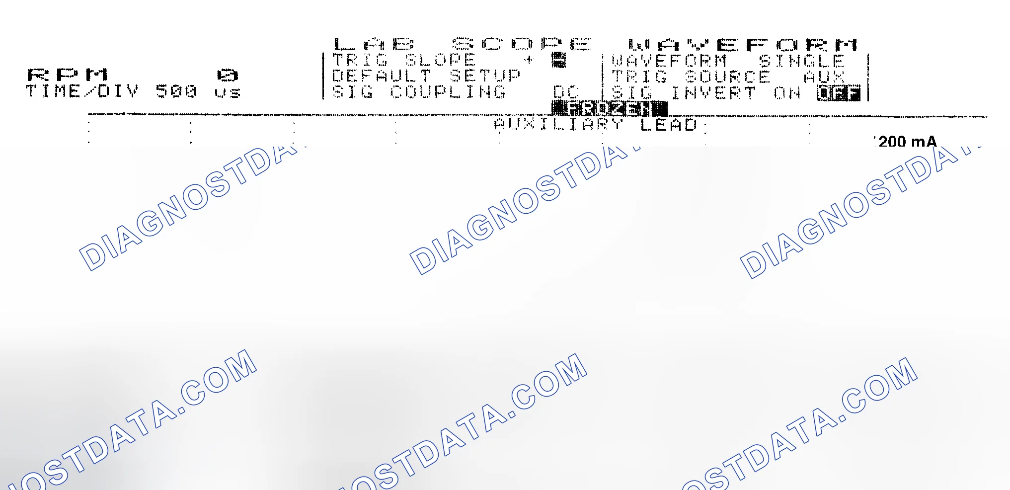 Scheme 17: Single Injector w/Normal Current Flow - Current Pattern