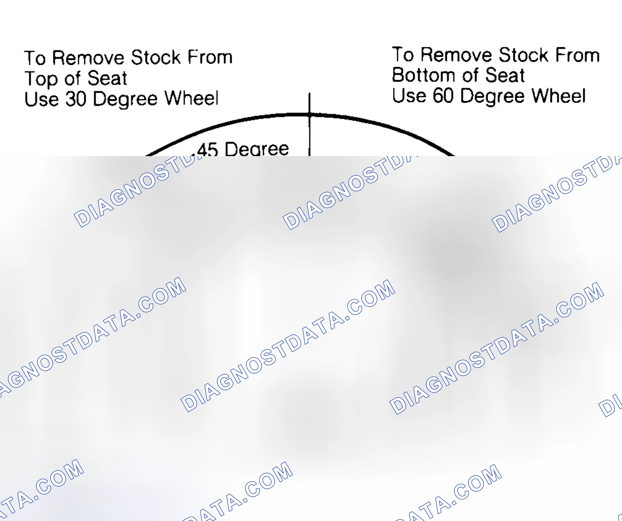 Scheme 19: Adjusting Valve Seat Width