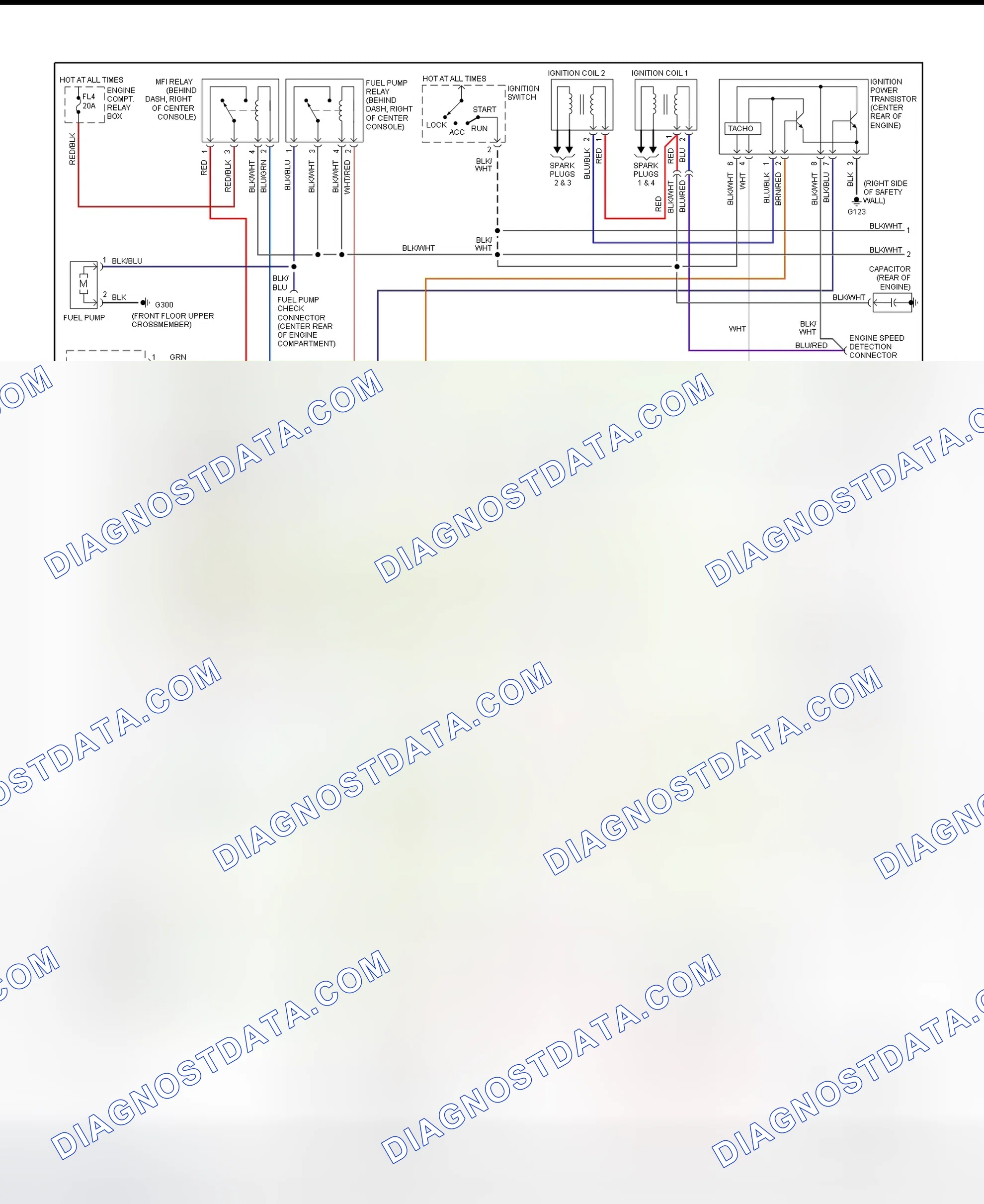 Scheme 56: Wiring Diagram (Eclipse 2.4L - 1 Of 2)