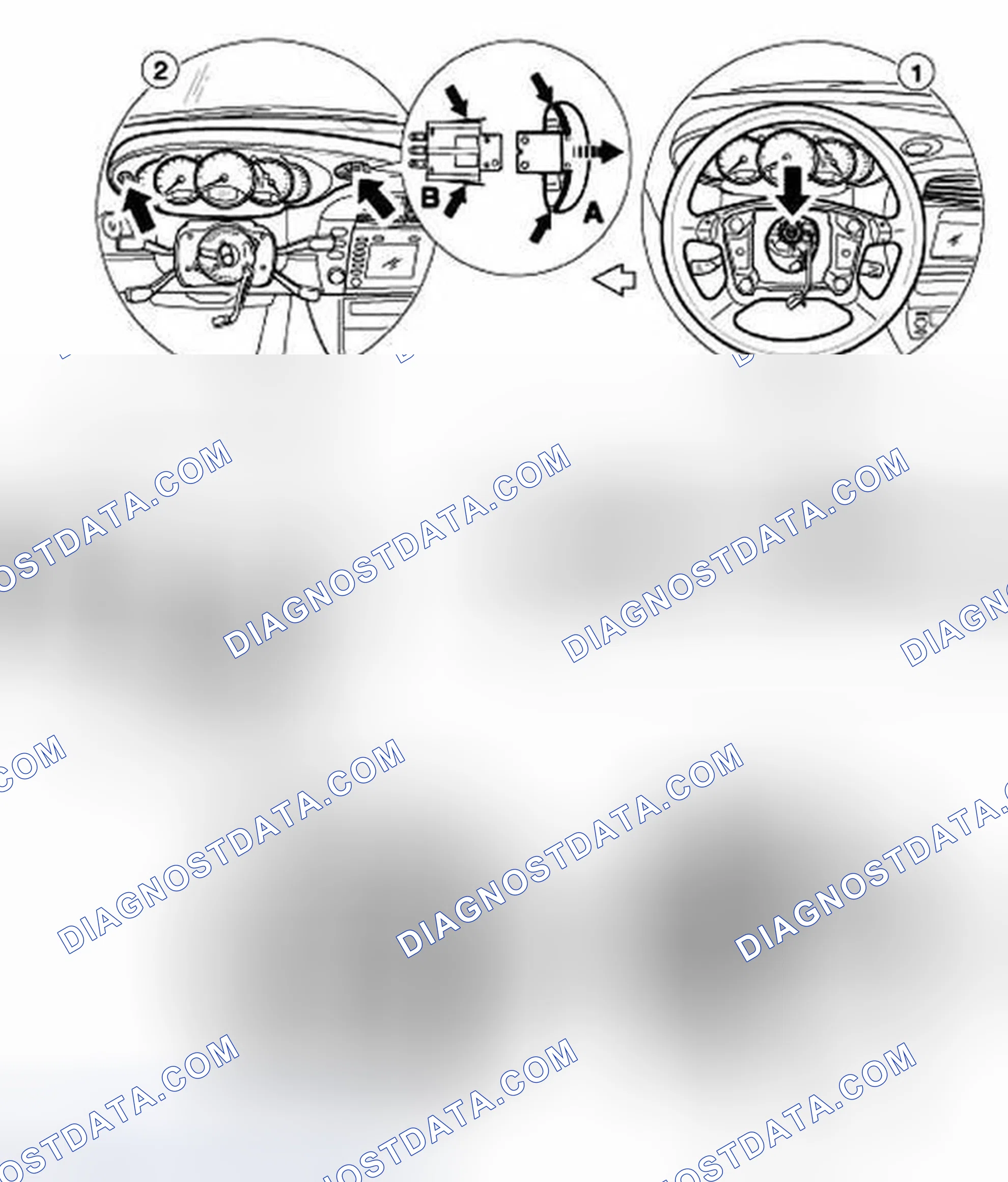 Scheme 18: REMOVING STEERING COLUMN