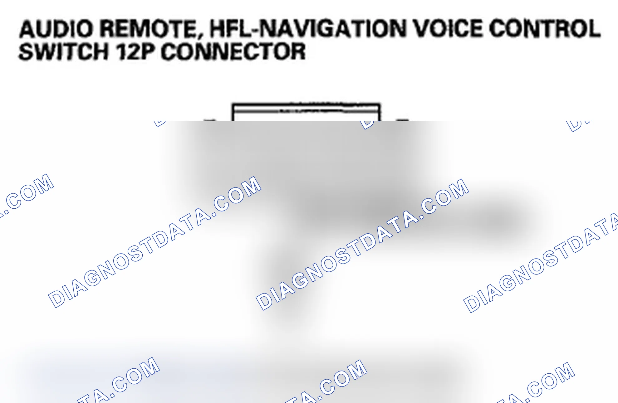 Scheme 245: DTC B1779: HFL Switch or Voice Control Switch (PICK-UP/HANG-UP Buttons) Circuit Open/Short to Power