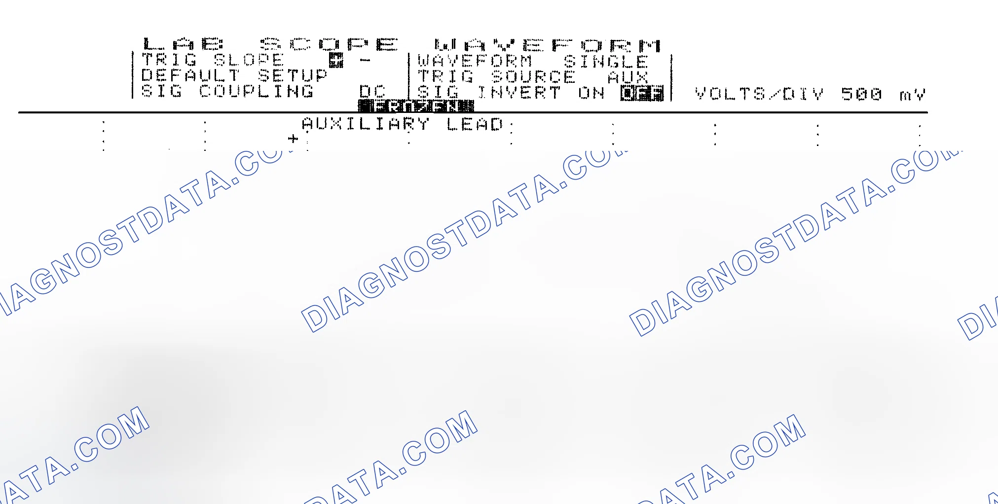 Scheme 14: Single Injector w/Excessive Current Flow - Current Pattern