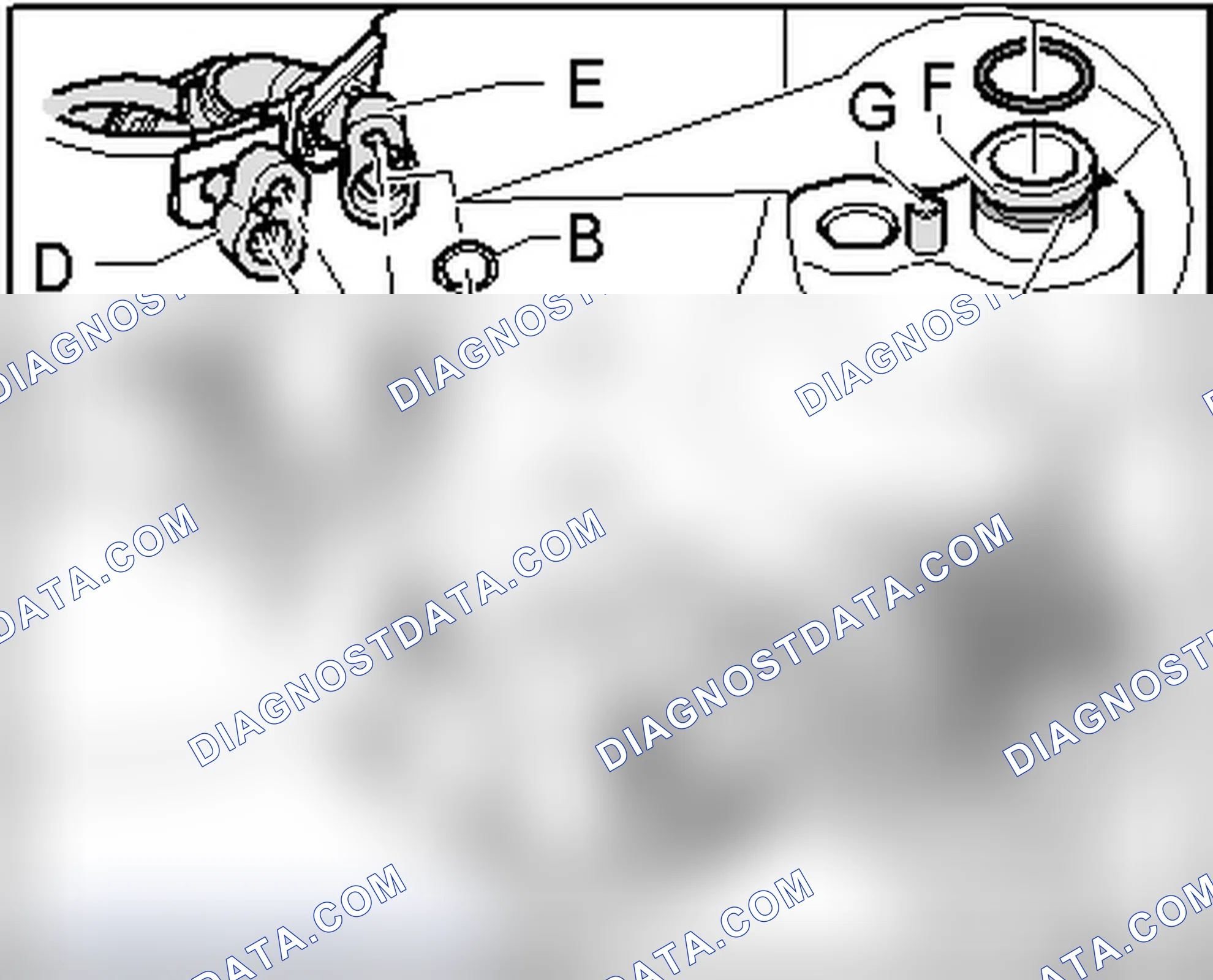 Scheme 143: REFRIGERANT LINE CONNECTION POINTS, LOOSENING AND ASSEMBLING
