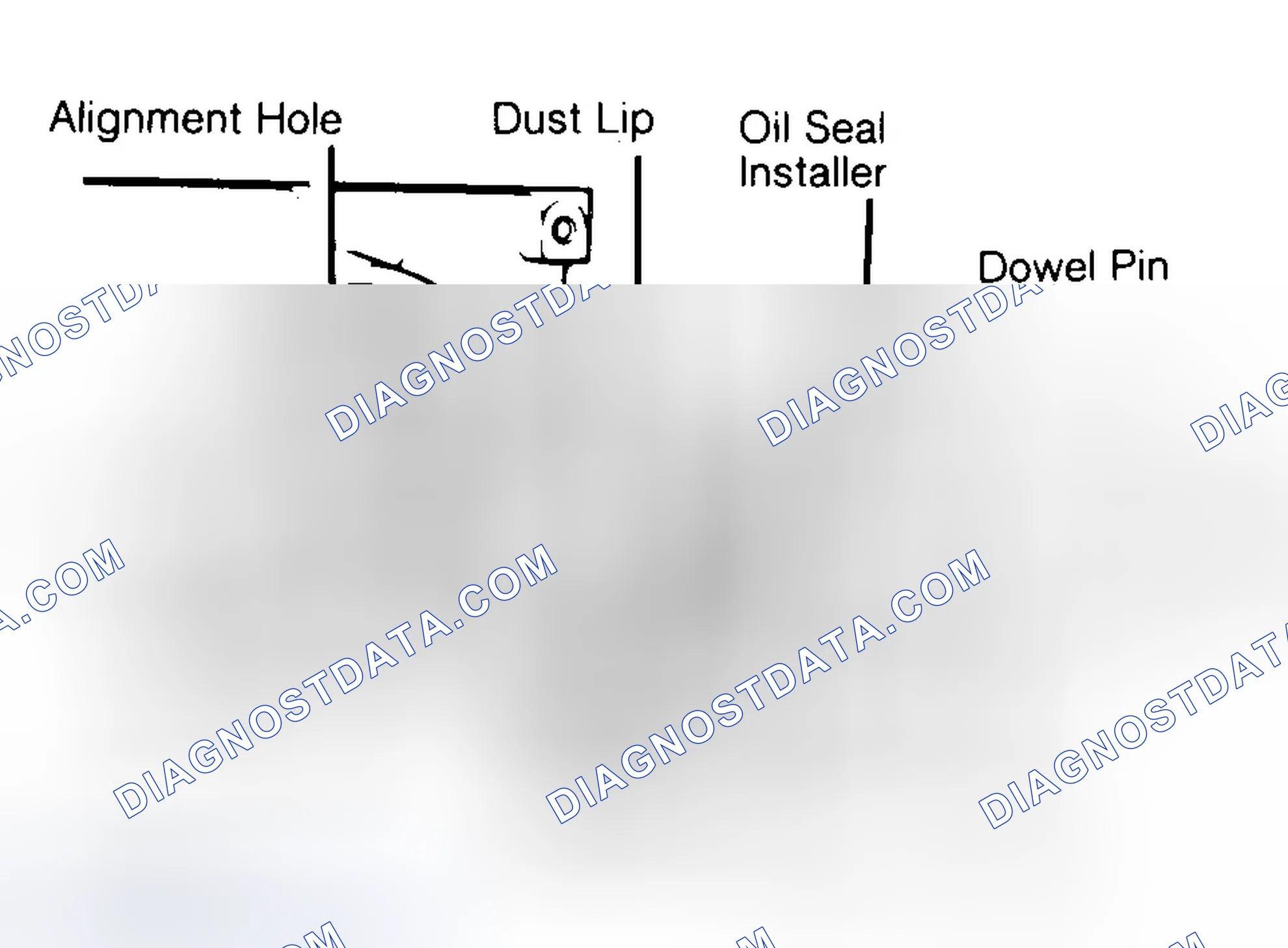 Scheme 10: Installing Typical One-Piece Oil Seal
