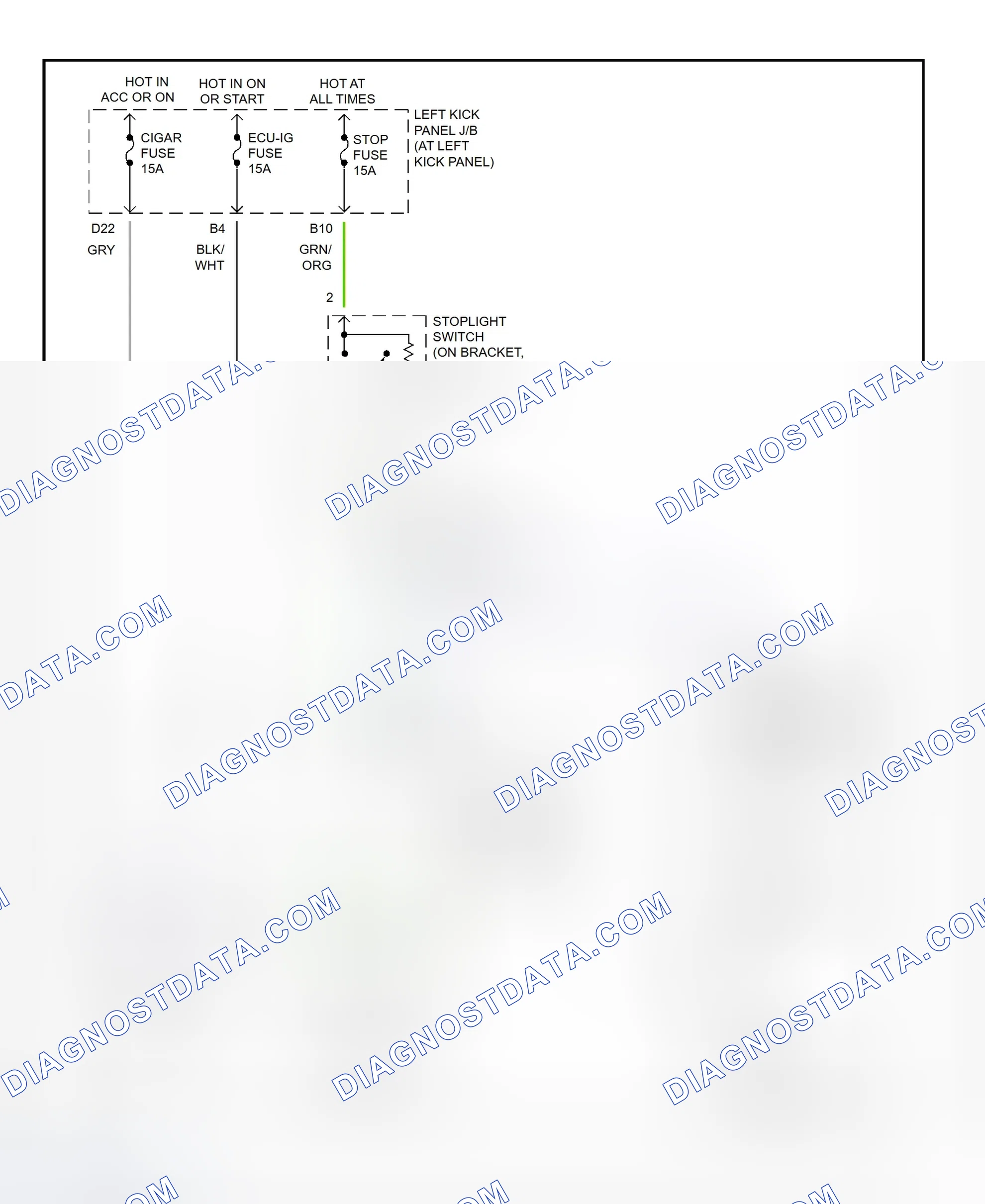 Scheme 314: Shift Interlock System Wiring Diagram (2002 - Lexus LX470)