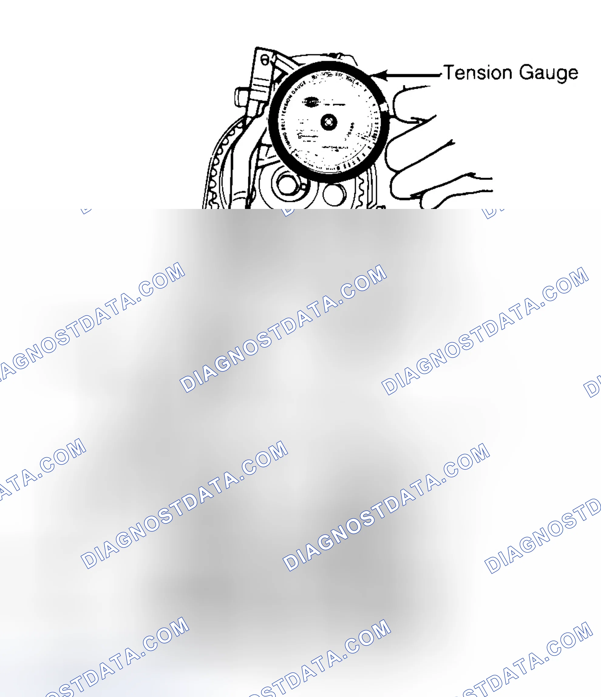 Scheme 3: Adjusting Typical Timing Belt Tension