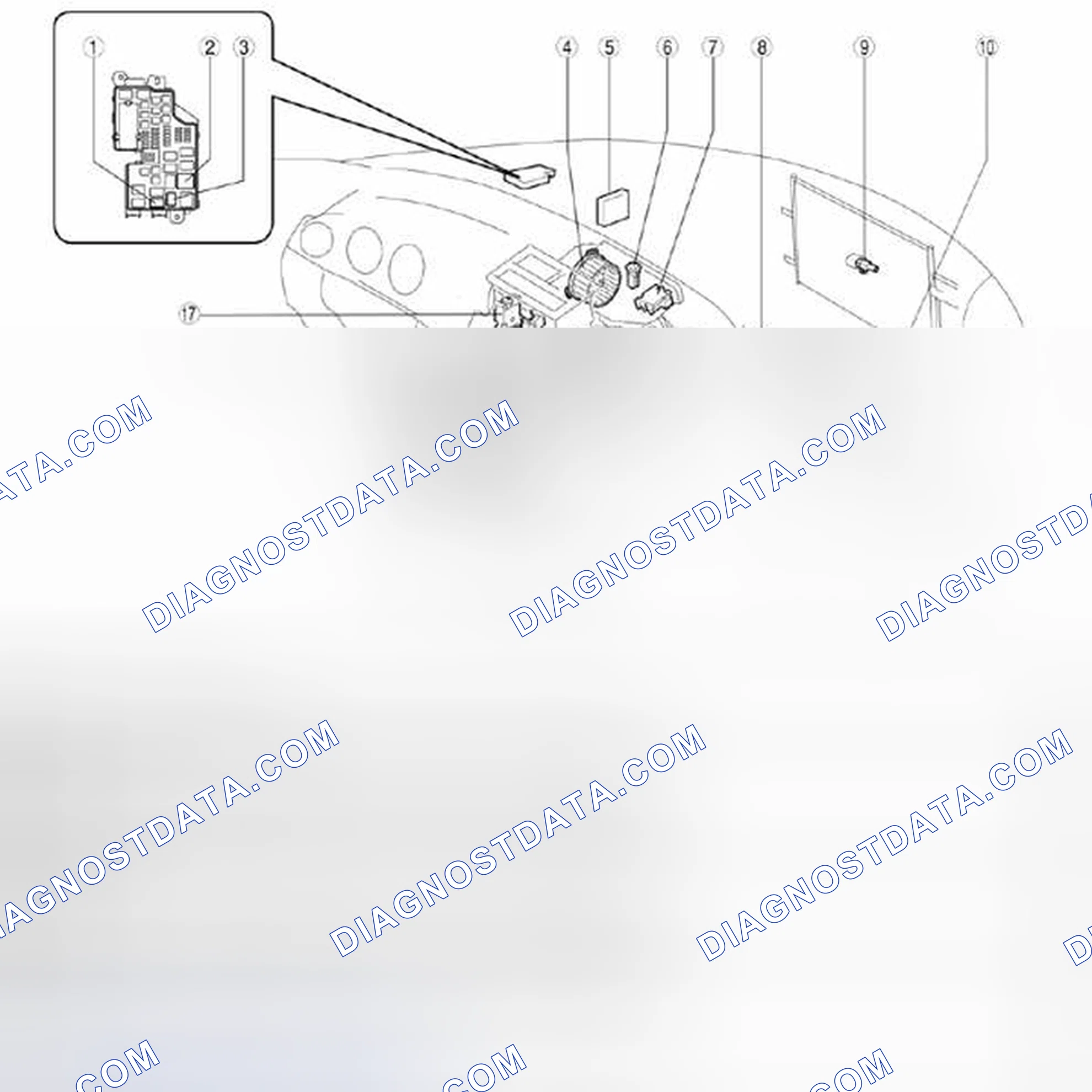 Scheme 60: Locating HVAC Control System Components (1 Of 2)