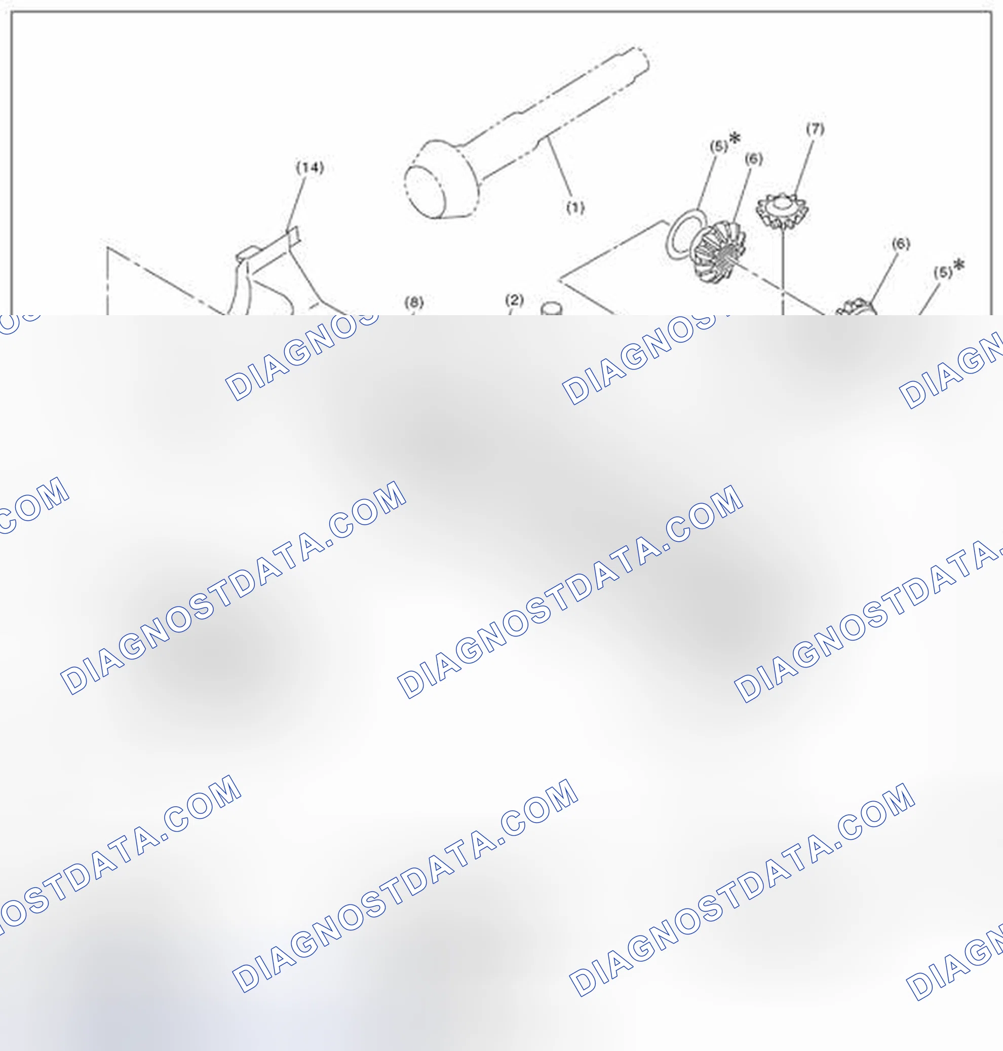 Scheme 26: FRONT DIFFERENTIAL