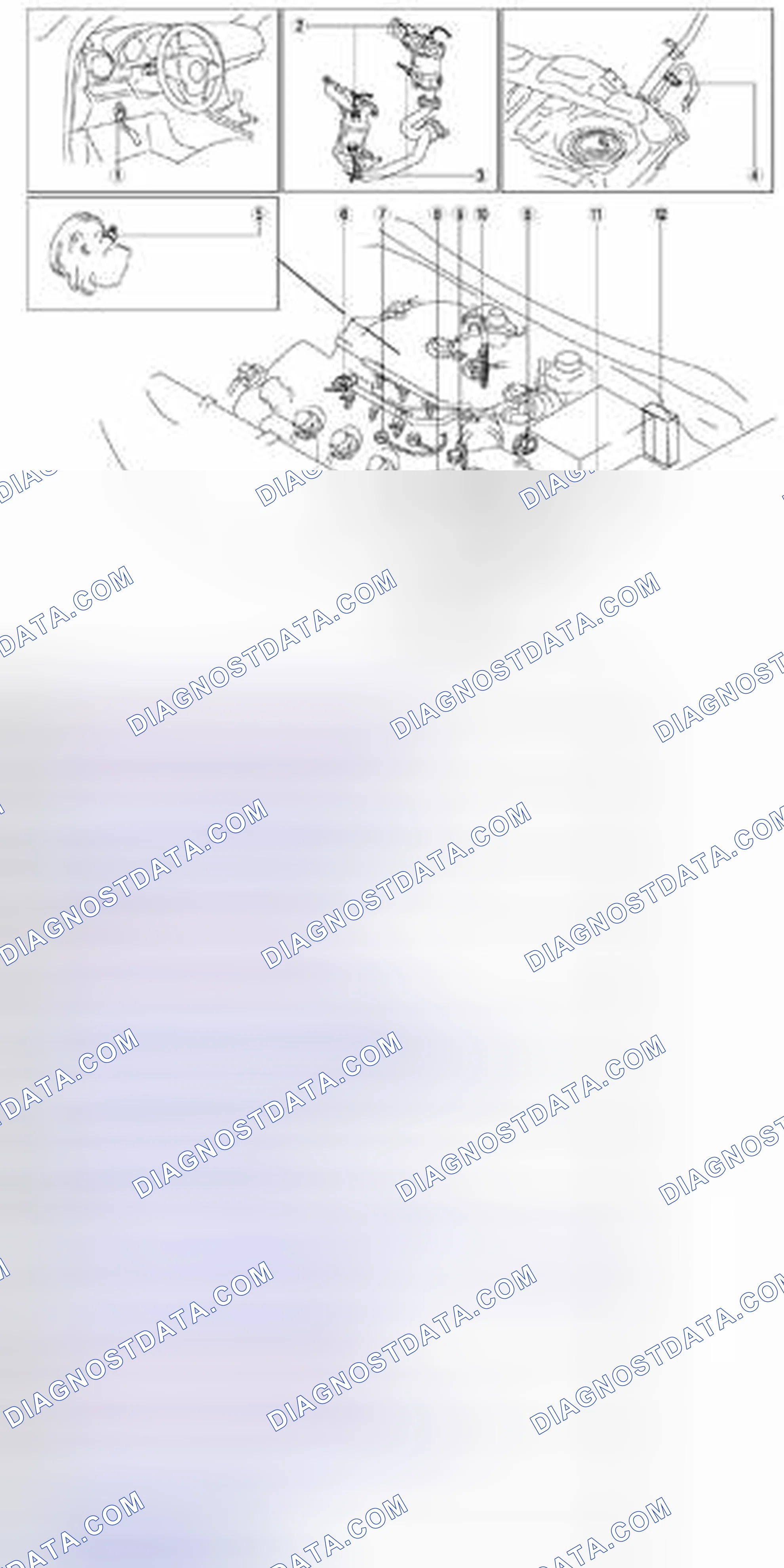 Scheme 69: Identifying Engine Control System Related Components (MZI 3.7 V6)