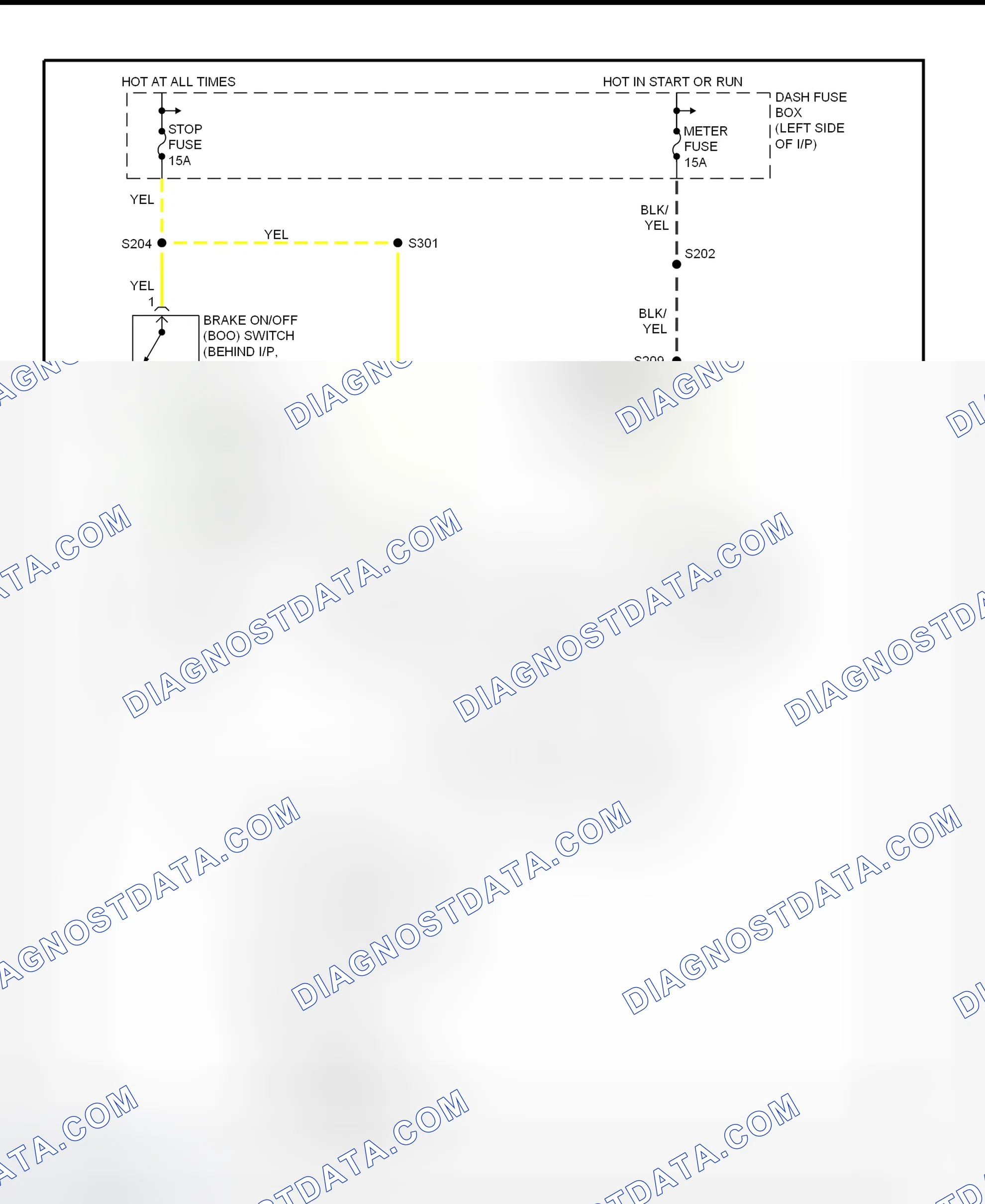 Scheme 68: Shift Interlock System Wiring Diagram (1997 Aspire)