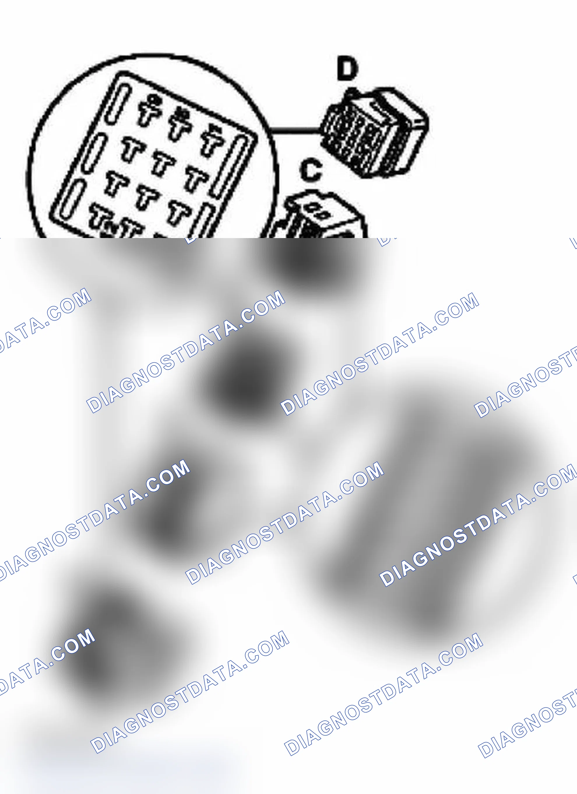 Scheme 108: Identifying ECM Harness Connectors