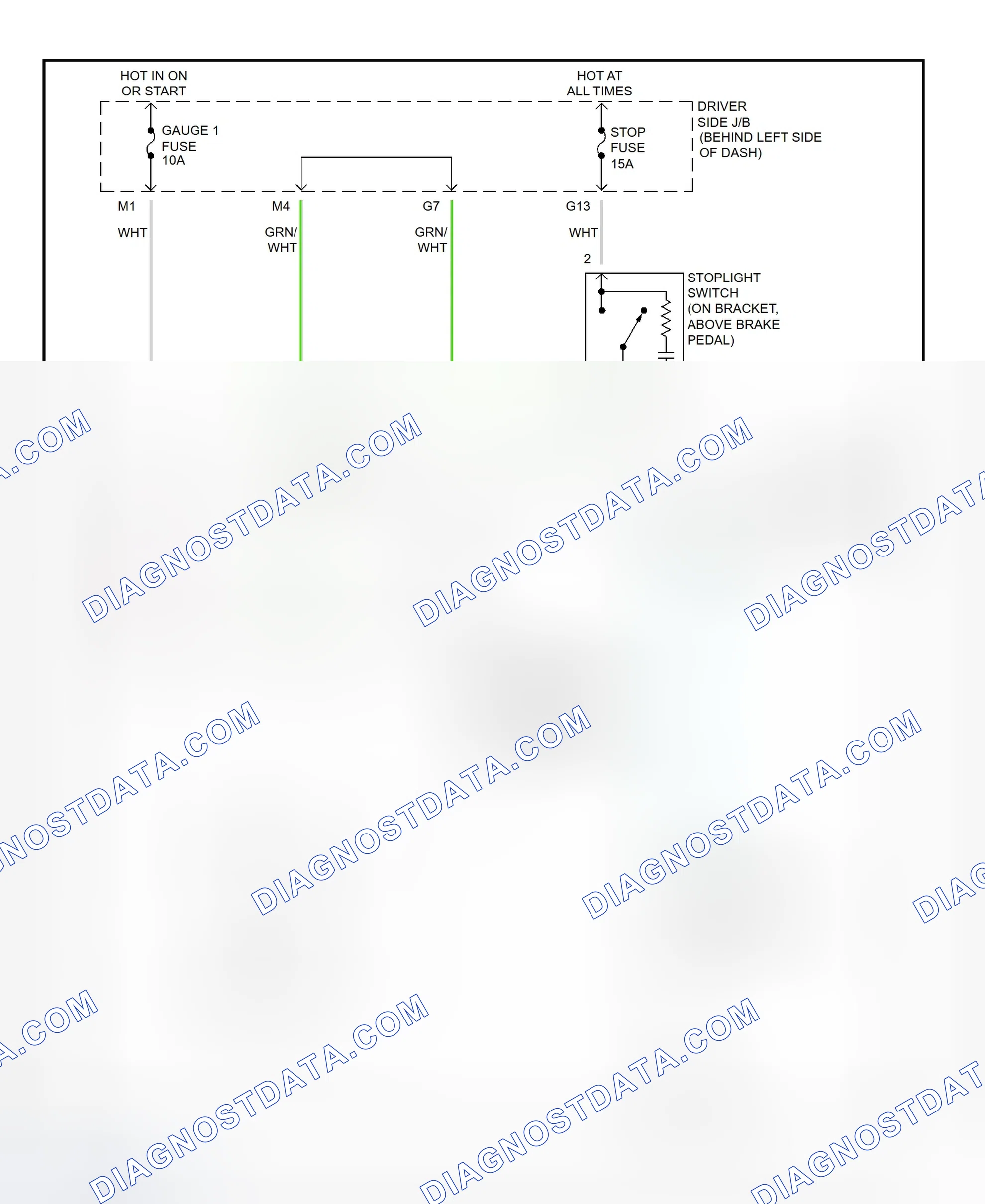 Scheme 318: Shift Interlock System Wiring Diagram (2002 - Toyota Camry)