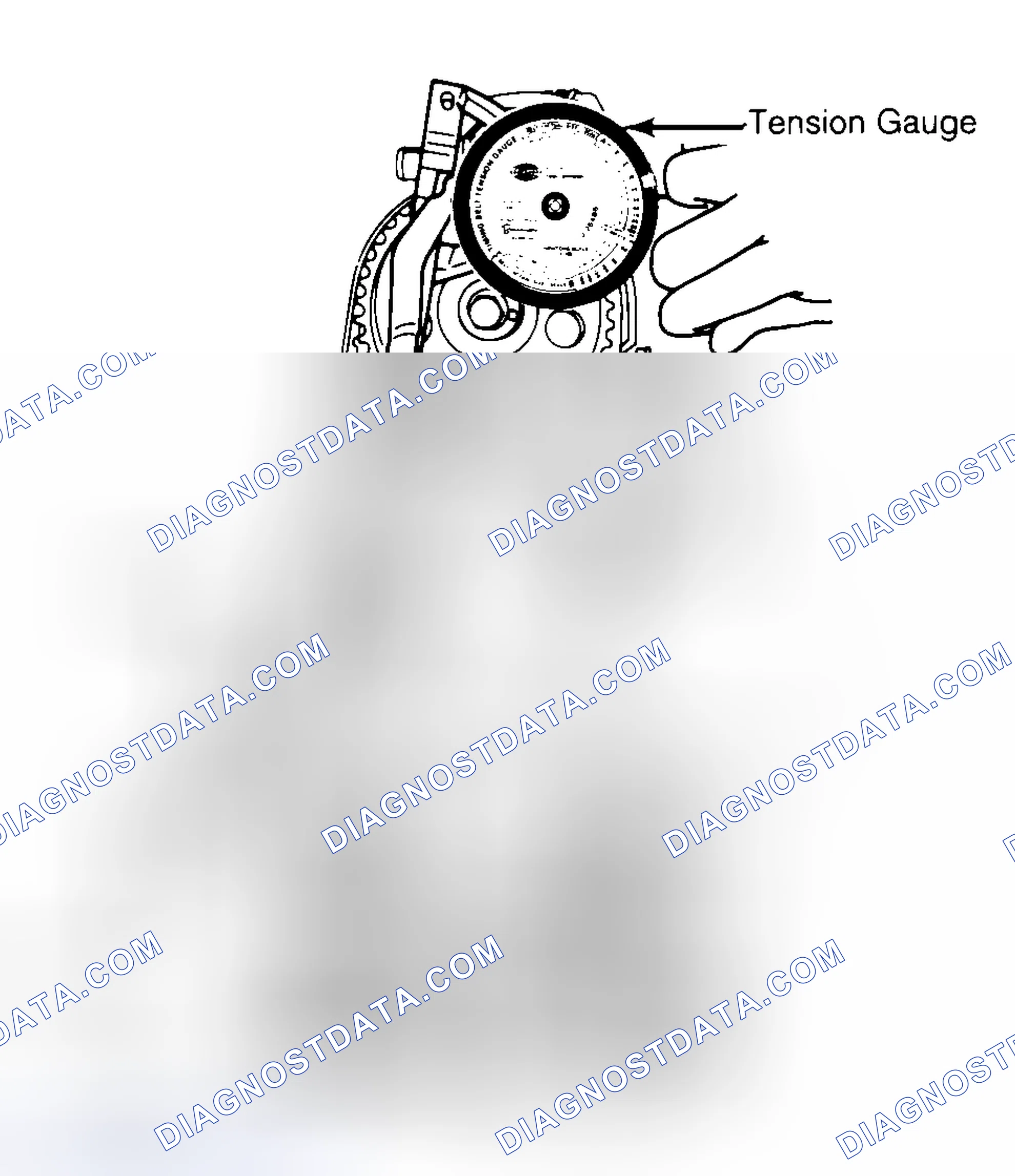 Scheme 3: Adjusting Typical Timing Belt Tension