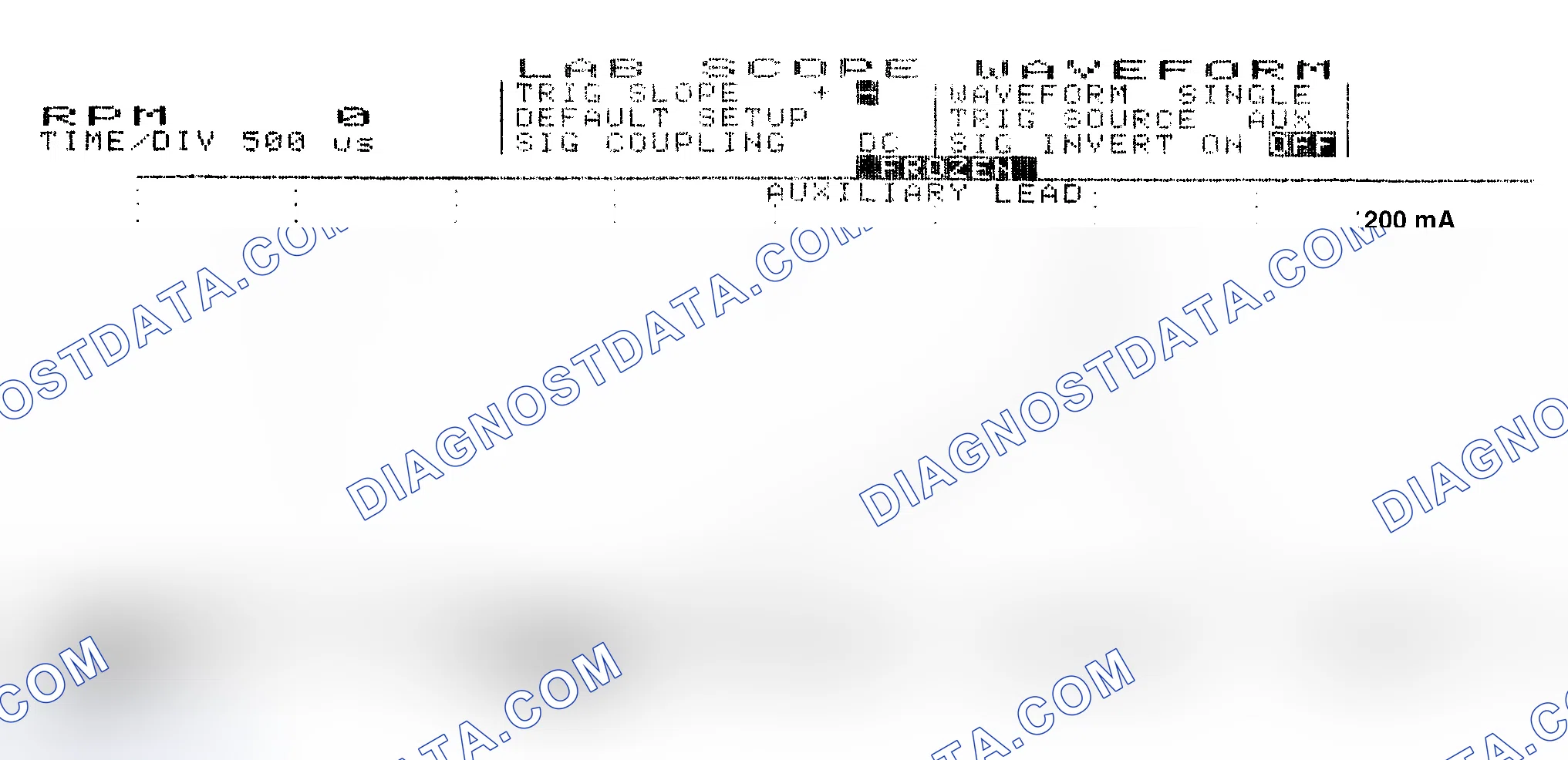 Scheme 17: Single Injector w/Normal Current Flow - Current Pattern