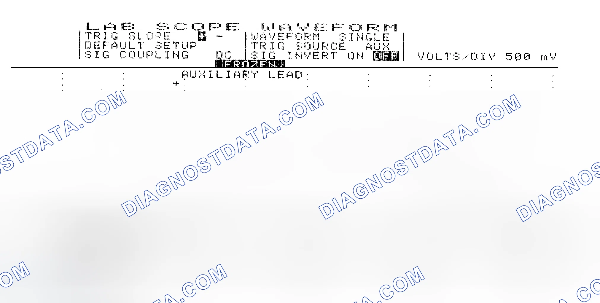 Scheme 14: Single Injector w/Excessive Current Flow - Current Pattern