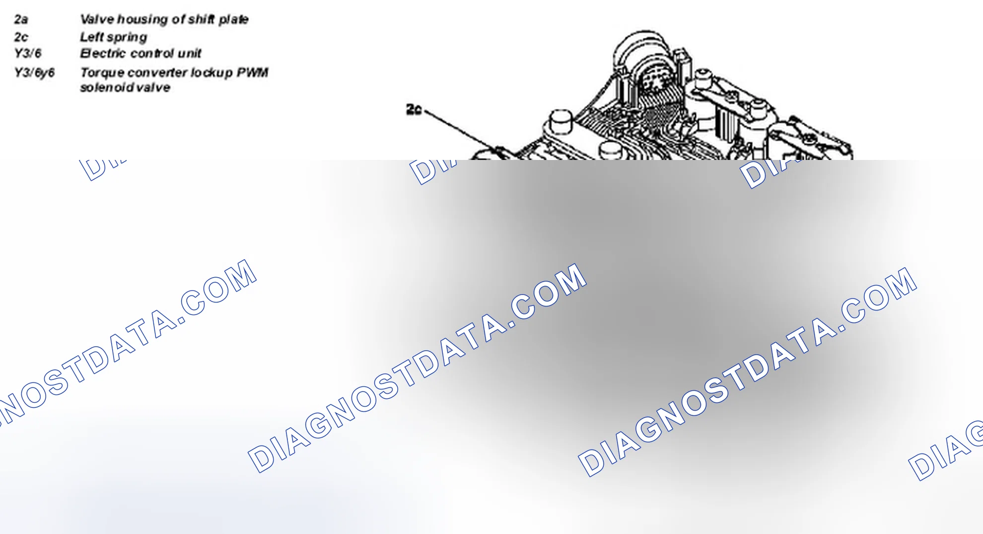 Scheme 313: Identifying Torque Converter Lockup Clutch PWM Solenoid Valve - Transmission 722.6